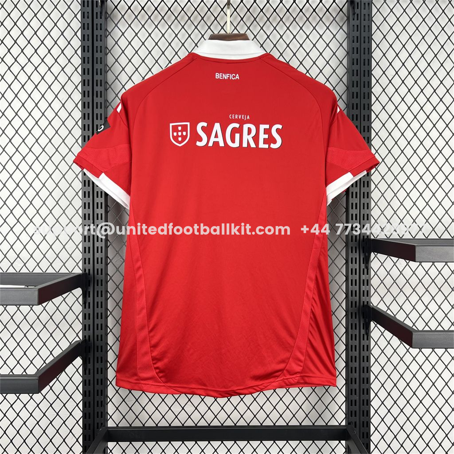 Unitedfootballkit.com | Retro Benfica 2009-10 Home Jersey -Customize Name, Number and Patch | Worldwide Shipping