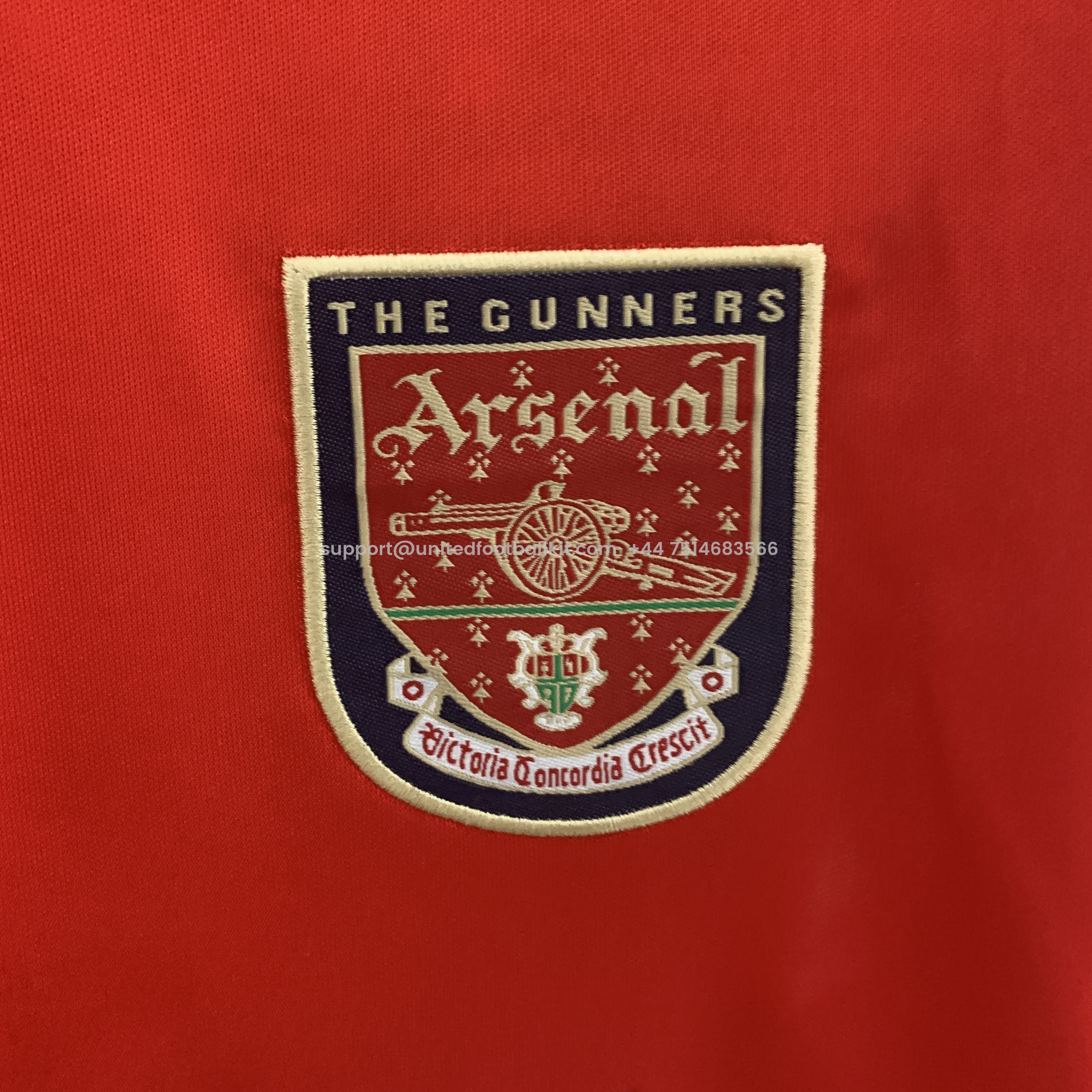 Unitedfootballkit.com | Retro Arsenal 01-02 Home Stadium Jersey -Customize Name, Number and Patch | Worldwide Shipping