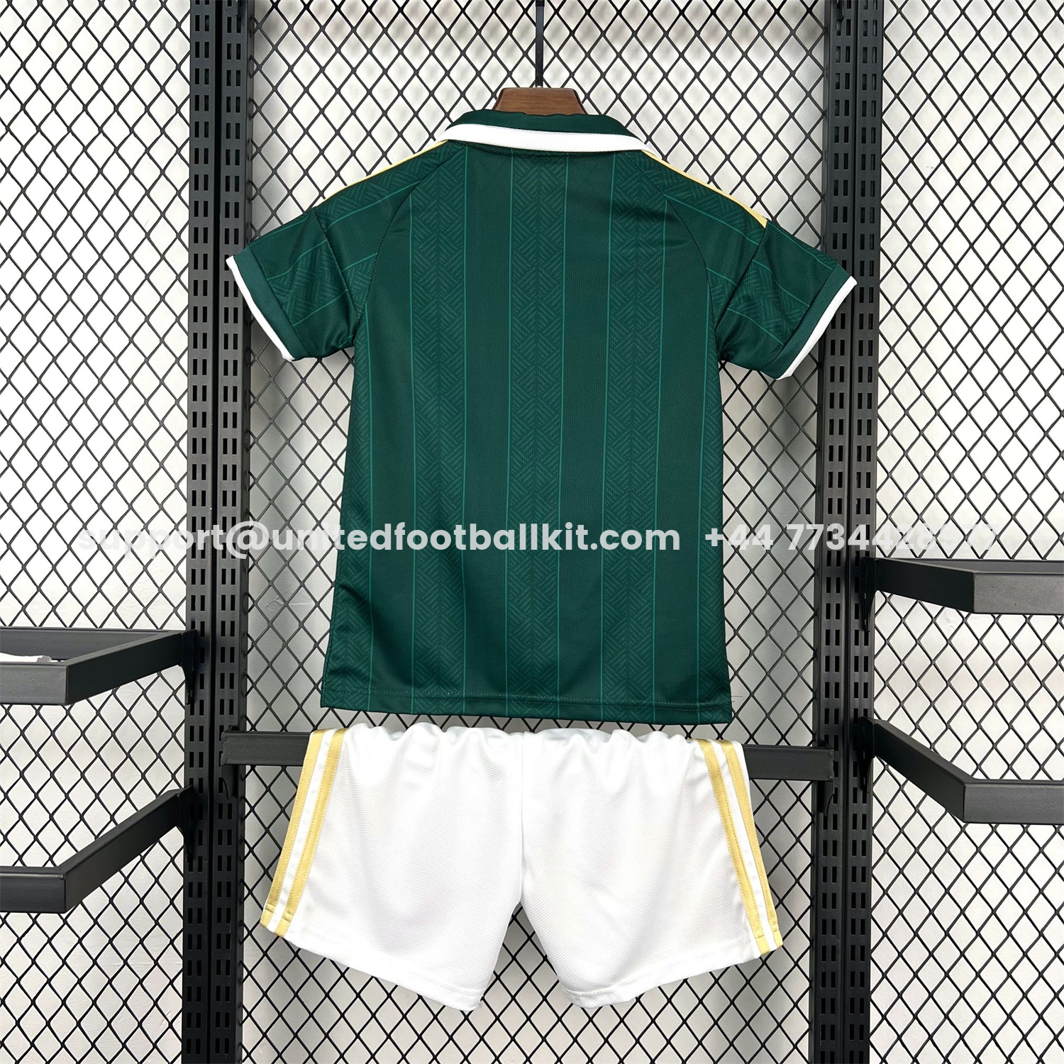 Unitedfootballkit.com | South Africa 2026 Away Kids Kit -Customize Name, Number and Patch | Worldwide Shipping