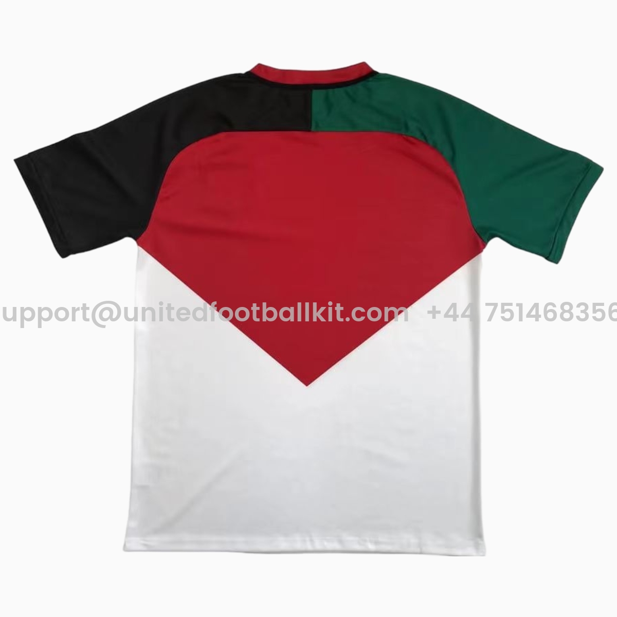 Unitedfootballkit.com | FC Palestina 24 - 25 Flag-Inspired Jersey with Flag Colors -Customize Name, Number and Patch | Worldwide Shipping