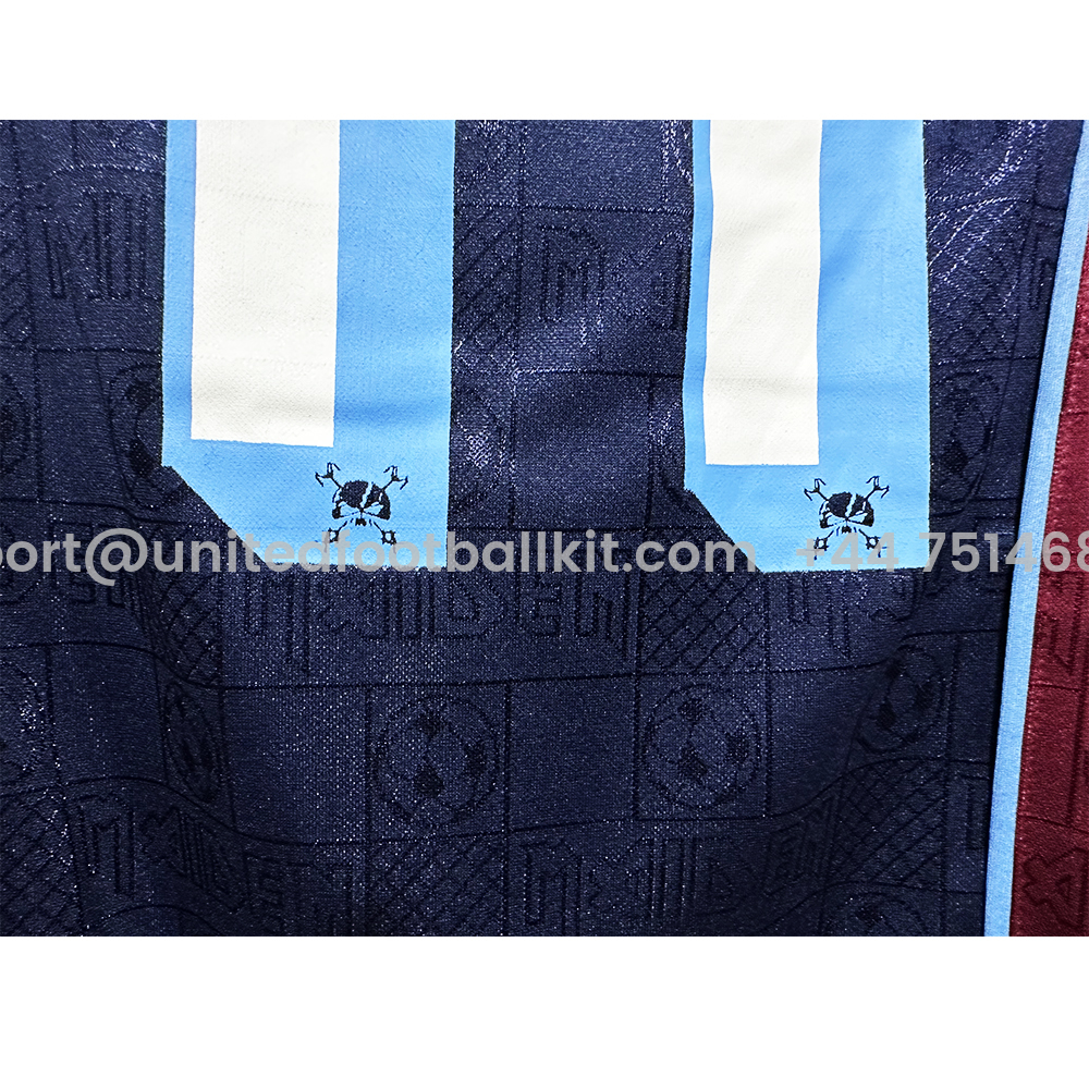 Unitedfootballkit.com | Retro Iron Maiden 2011 Home Stadium Jersey -Customize Name, Number and Patch | Worldwide Shipping