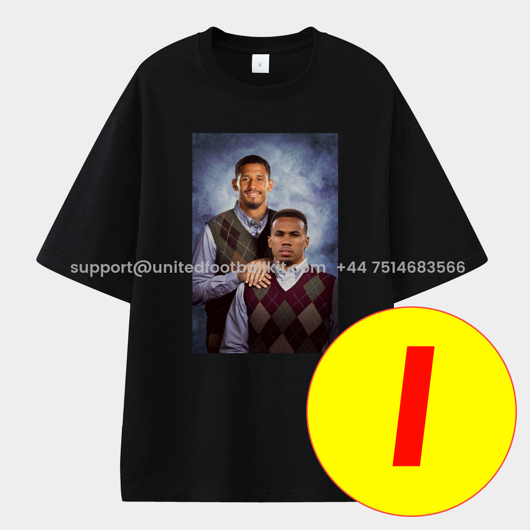 Unitedfootballkit.com | Arsenal Henry Wenger Saka Gunners Unisex Pure Cotton T-shirt -Customize Name, Number and Patch | Worldwide Shipping