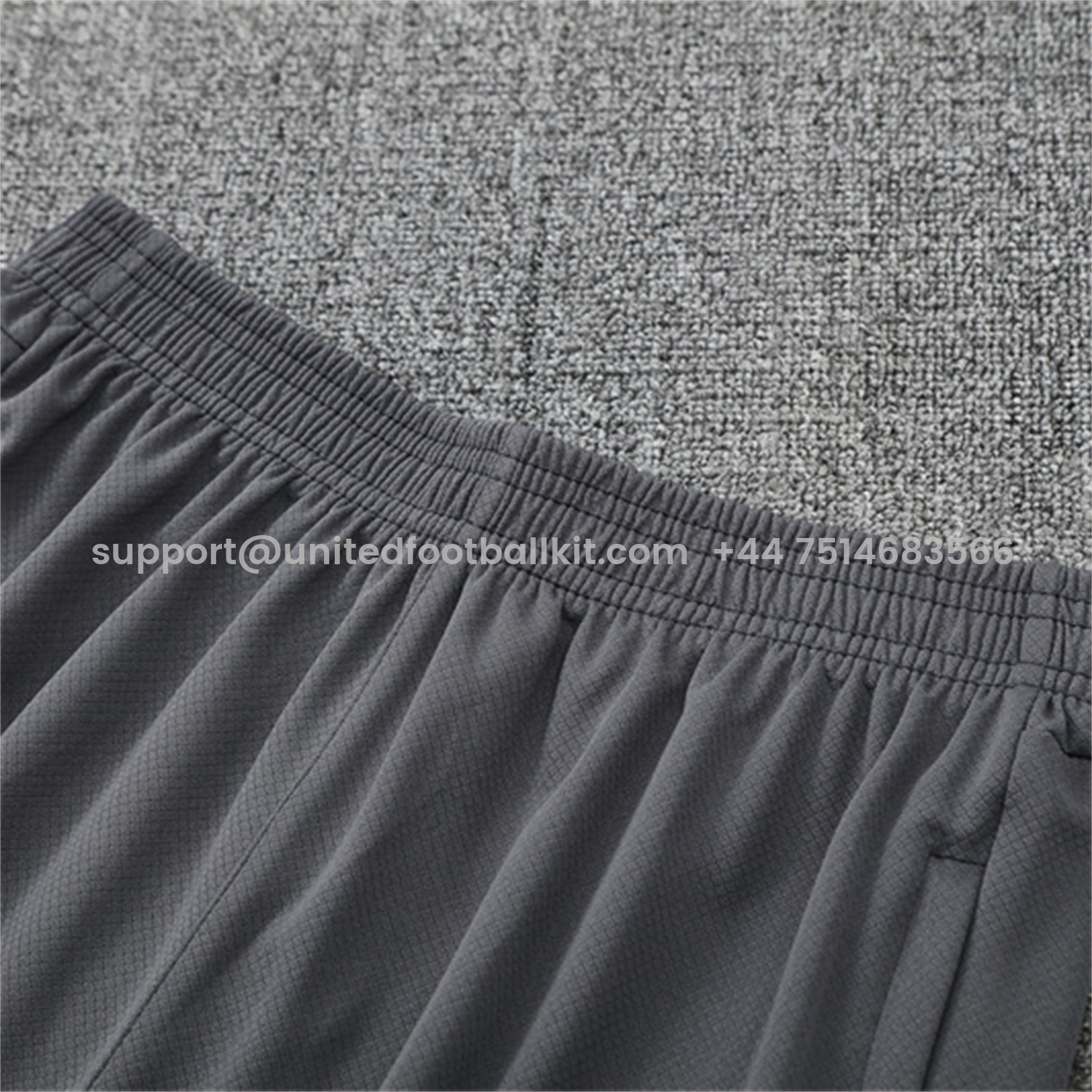 Unitedfootballkit.com | Feyenoord 25-26 Short-Sleeve Training Set - Dark Gray Top & Dark Gray Shorts -Customize Name, Number and Patch | Worldwide Shipping