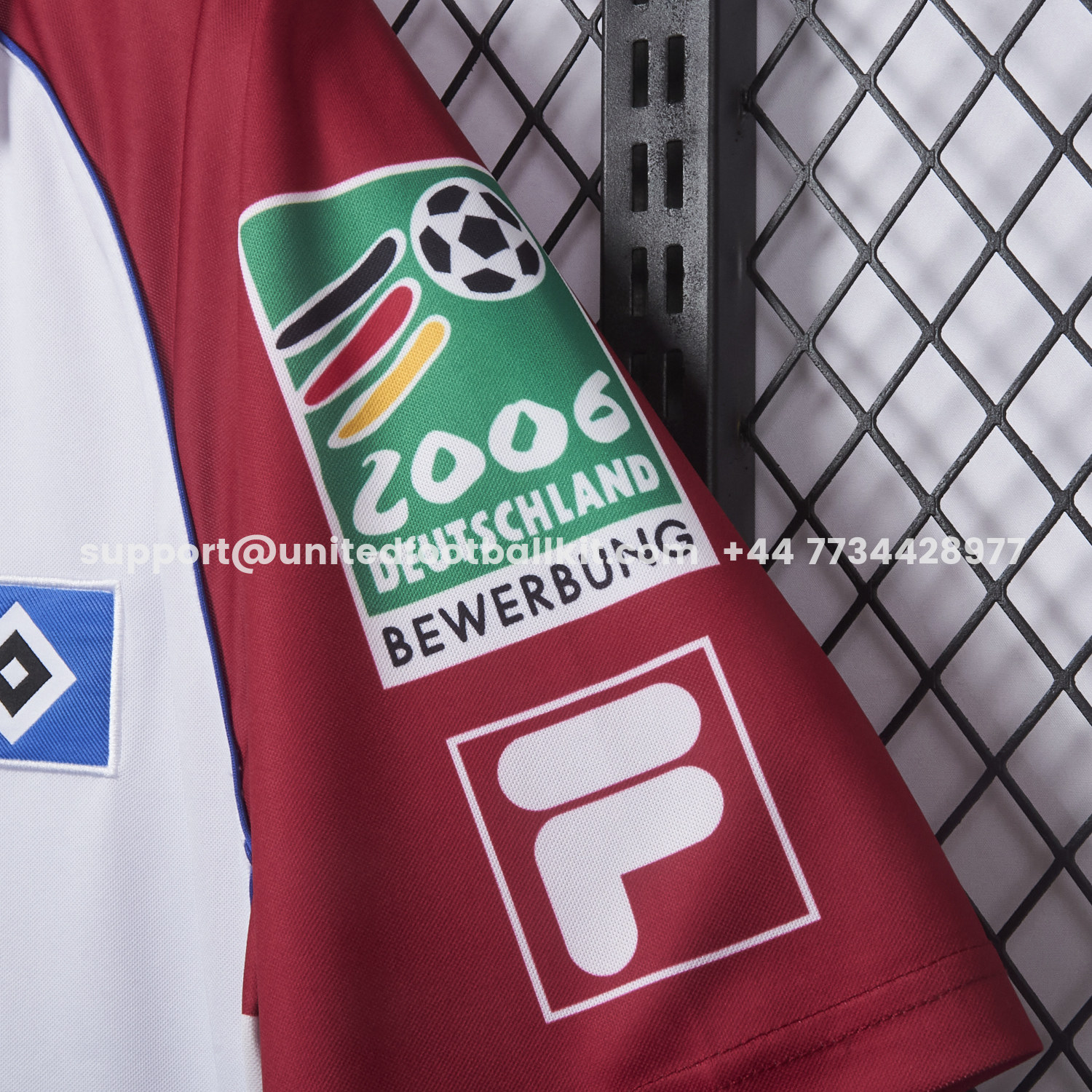 Unitedfootballkit.com | Retro Hamburger SV 1999-00 Home Jersey -Customize Name, Number and Patch | Worldwide Shipping