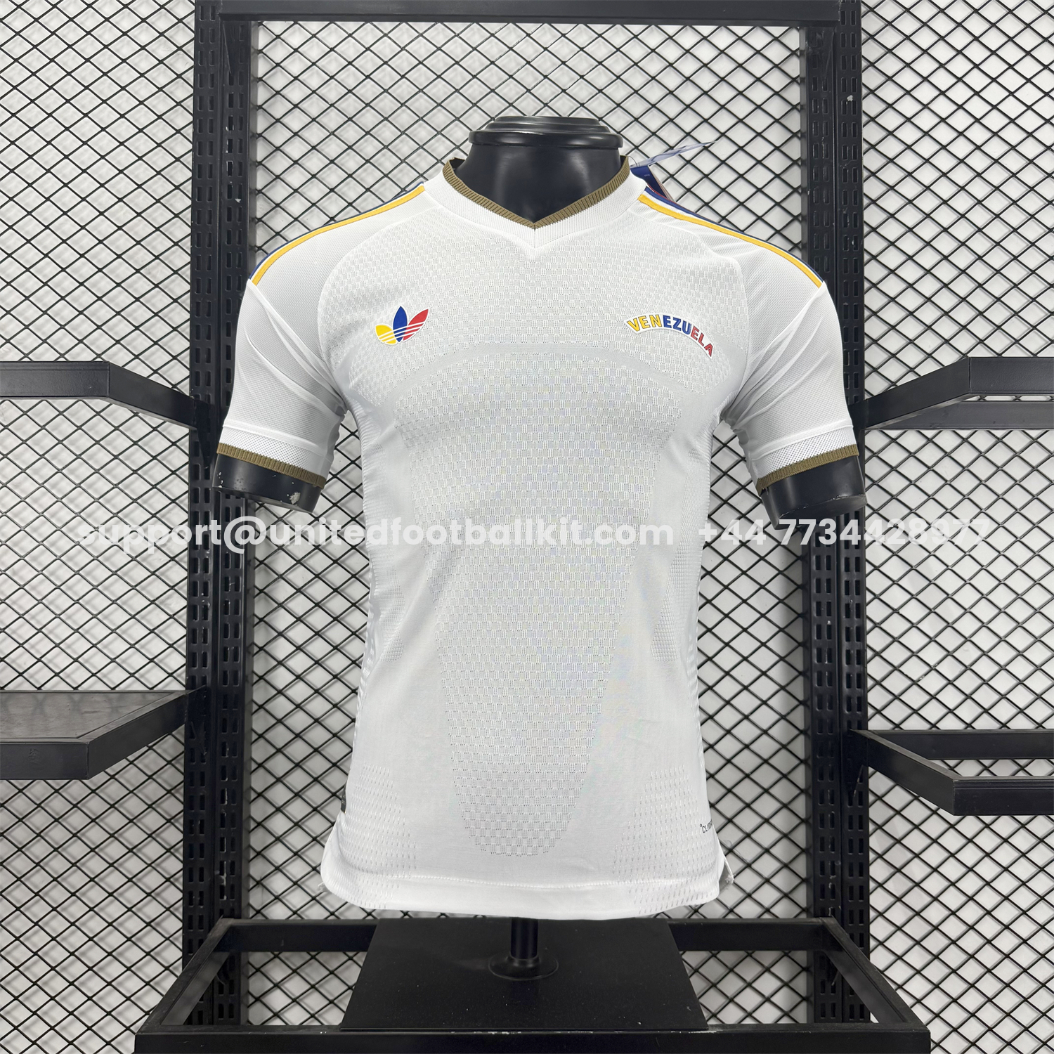 Unitedfootballkit.com | Venezuela 2026 Away Jersey - Player Version -Customize Name, Number and Patch | Worldwide Shipping