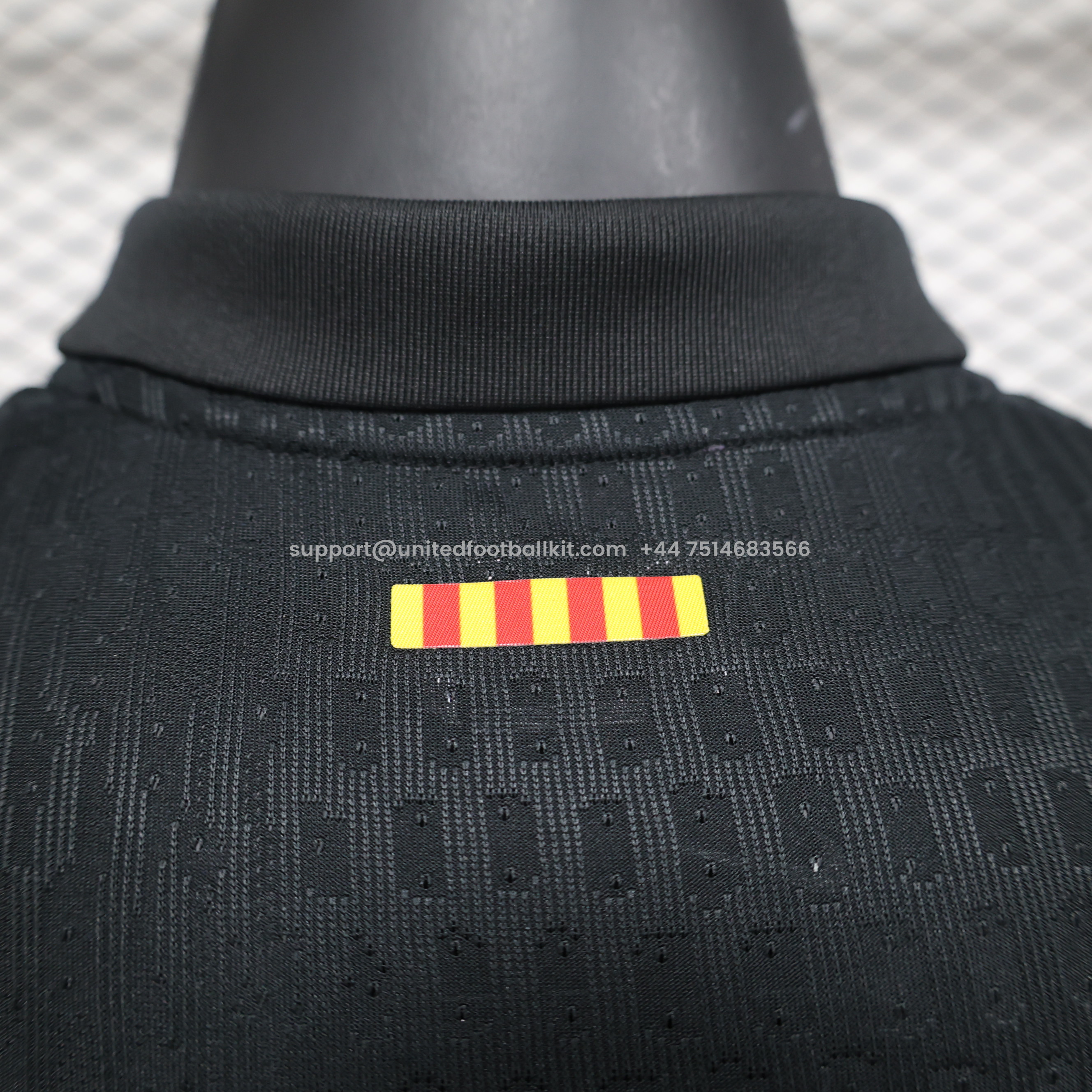 Unitedfootballkit.com | Barcelona 24-25 Away Jersey - Player Version -Customize Name, Number and Patch | Worldwide Shipping