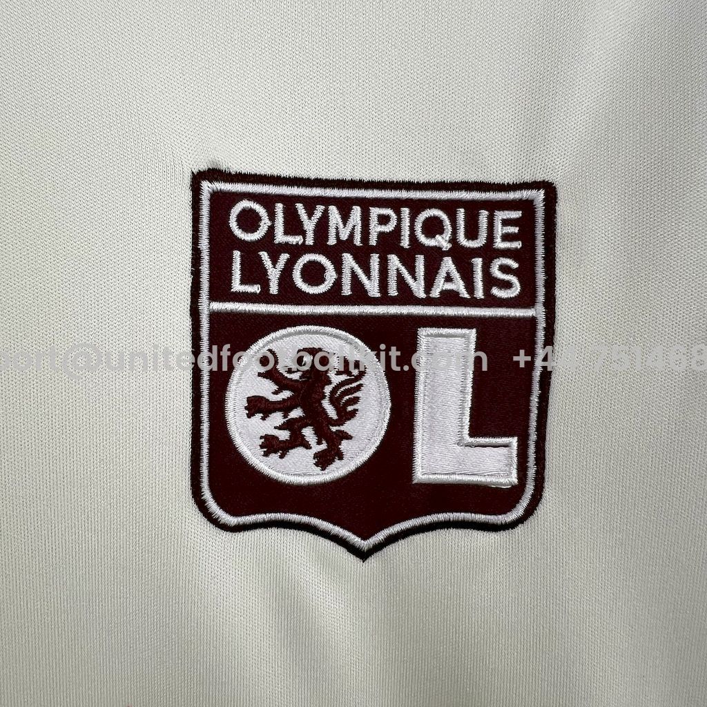 Unitedfootballkit.com | Olympique Lyonnais Lyon 24-25 Third Jersey - Fans Version -Customize Name, Number and Patch | Worldwide Shipping