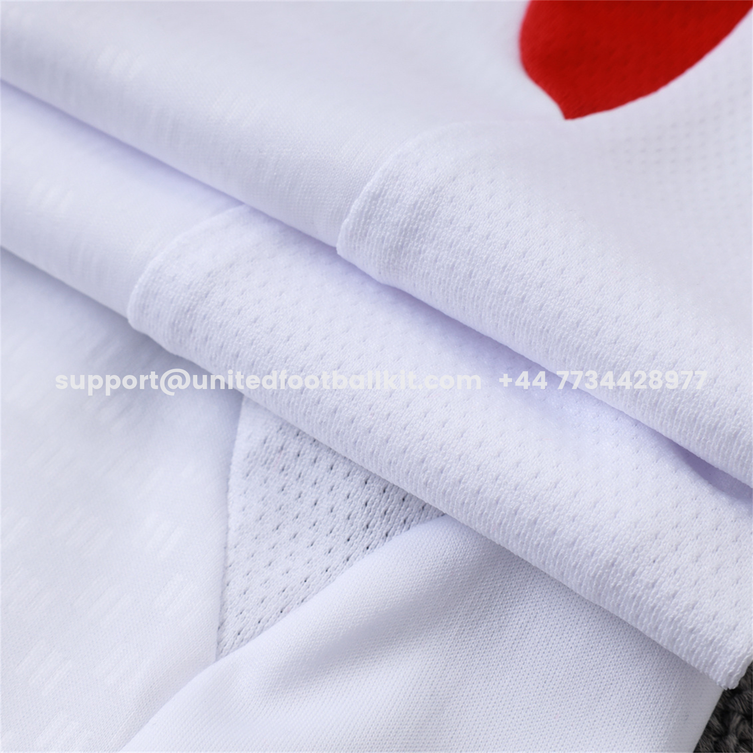 Unitedfootballkit.com | SC Internacional 2026 Vest Training Set - White Vest and Red Shorts -Customize Name, Number and Patch | Worldwide Shipping