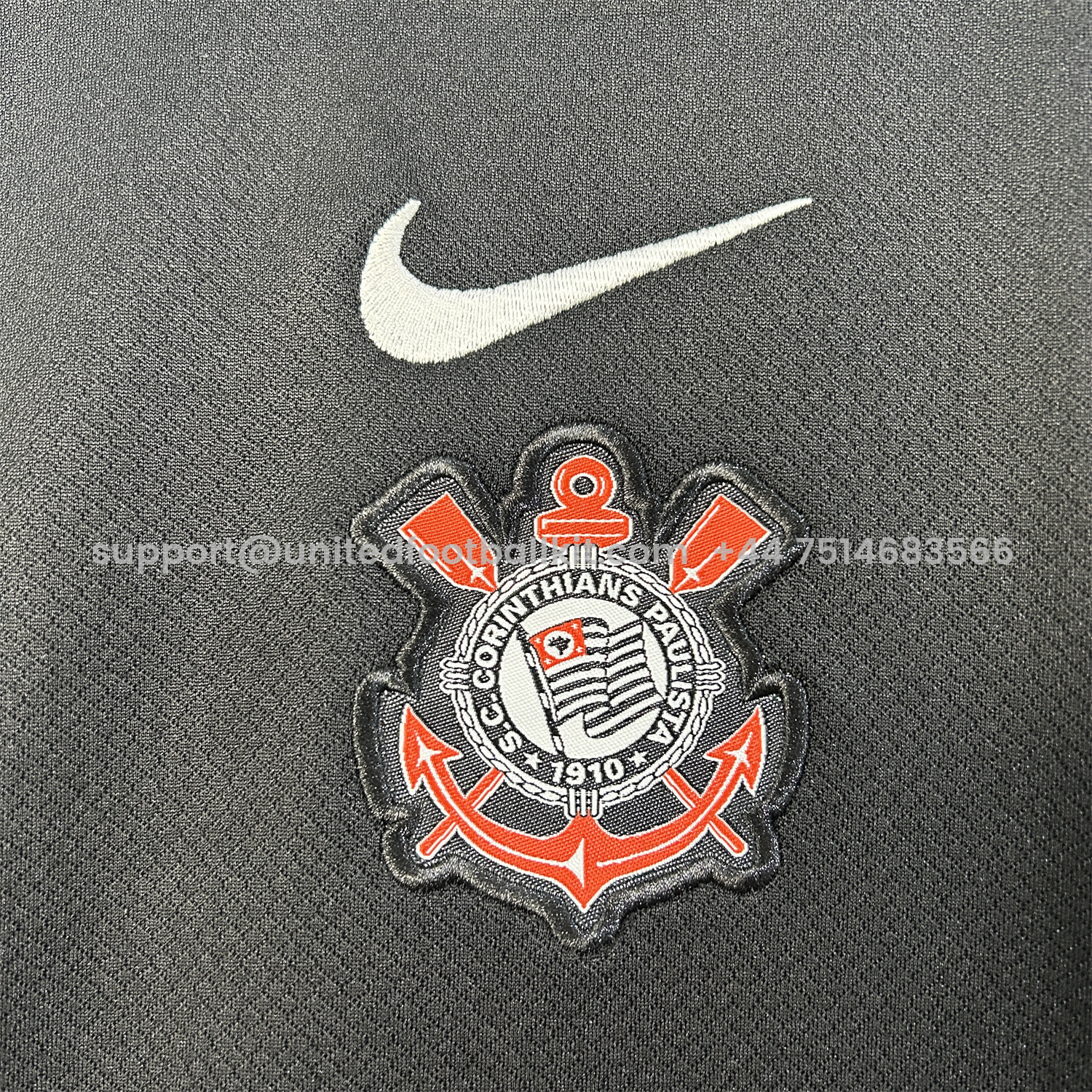 Unitedfootballkit.com | Corinthians 25-26 Home Kids Kit -Customize Name, Number and Patch | Worldwide Shipping