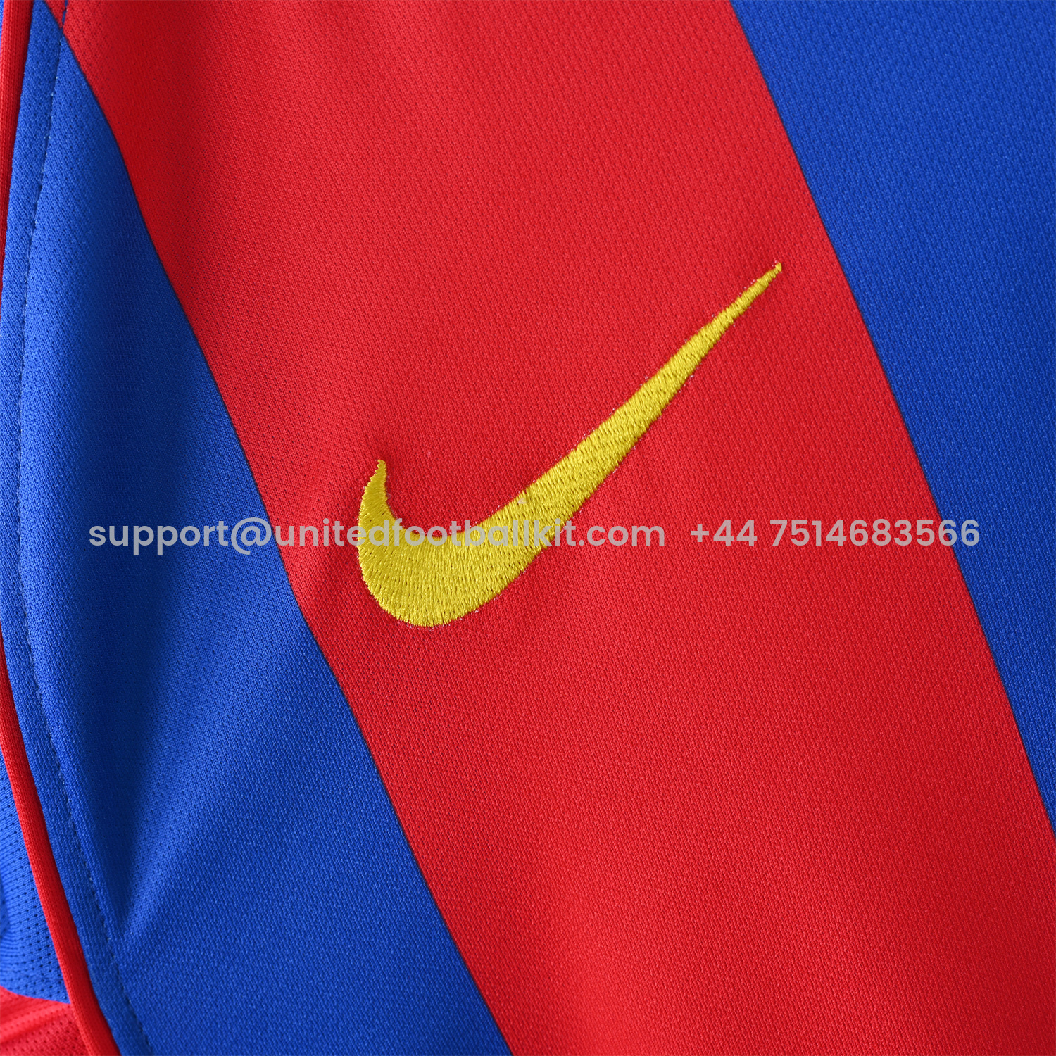 Unitedfootballkit.com | Retro Barcelona 04-05 Home Jersey -Customize Name, Number and Patch | Worldwide Shipping