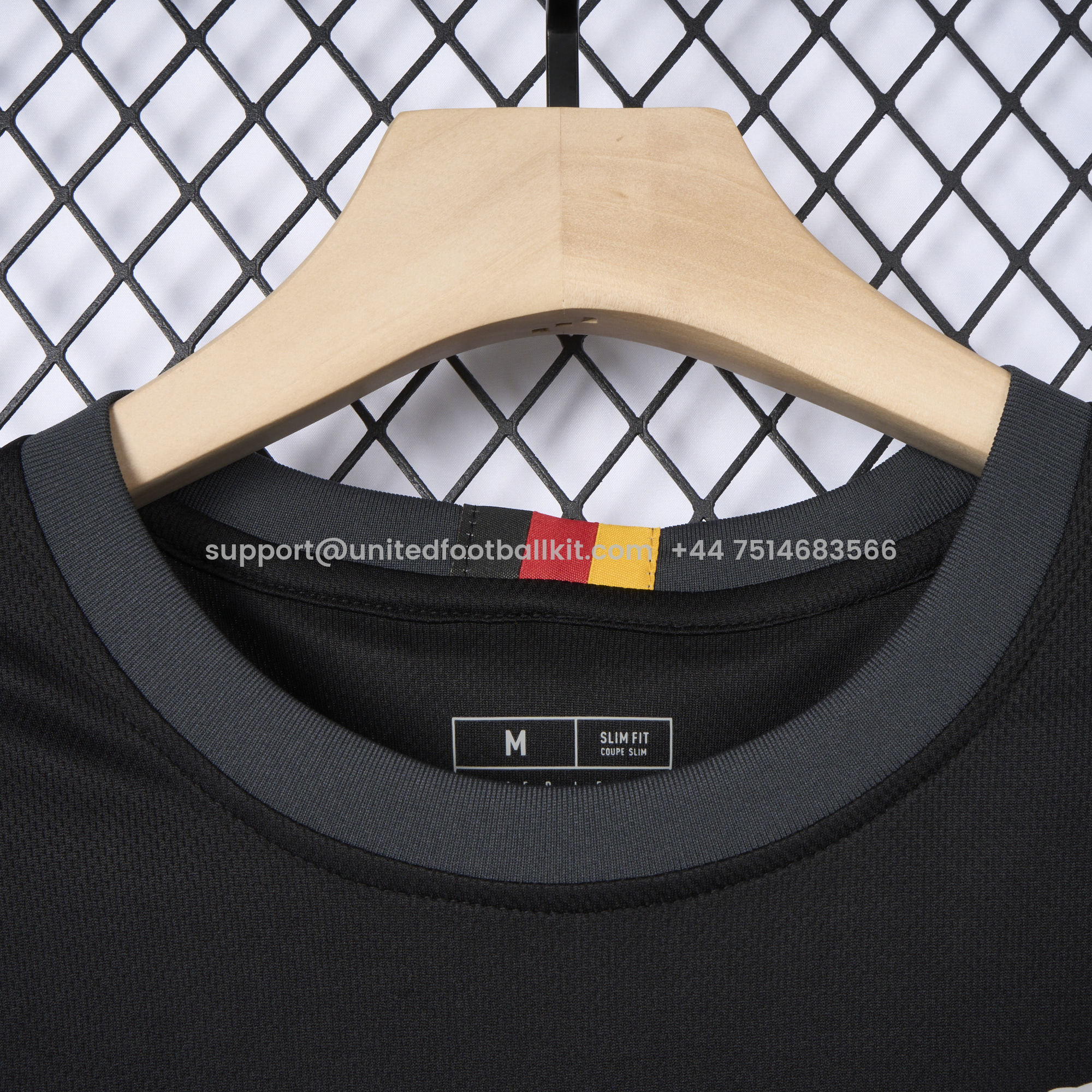 Unitedfootballkit.com | Germany 2025 Black 125-Year Anniversary Jersey - Fans Version -Customize Name, Number and Patch | Worldwide Shipping