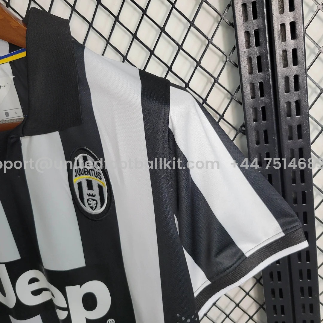 Unitedfootballkit.com | Retro Juventus 2014-15 Home Stadium Jersey -Customize Name, Number and Patch | Worldwide Shipping