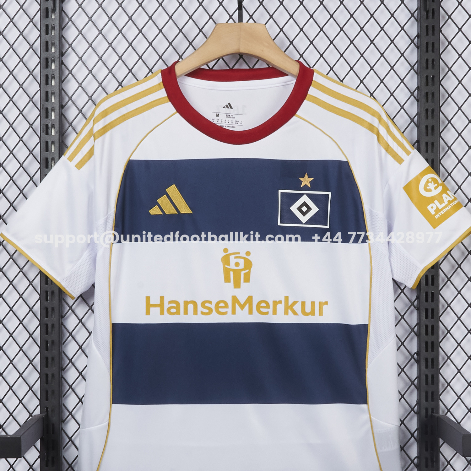 Unitedfootballkit.com | 【1887 Pattern】Hamburger SV 25-26 1887 Bundesliga Games Special Jersey -Customize Name, Number and Patch | Worldwide Shipping