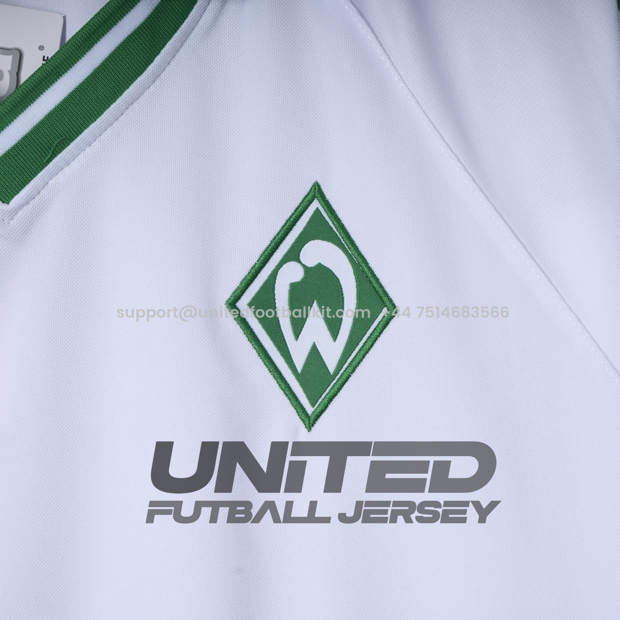 Unitedfootballkit.com | Retro Werder Bremen 2001-02 Away Jersey -Customize Name, Number and Patch | Worldwide Shipping