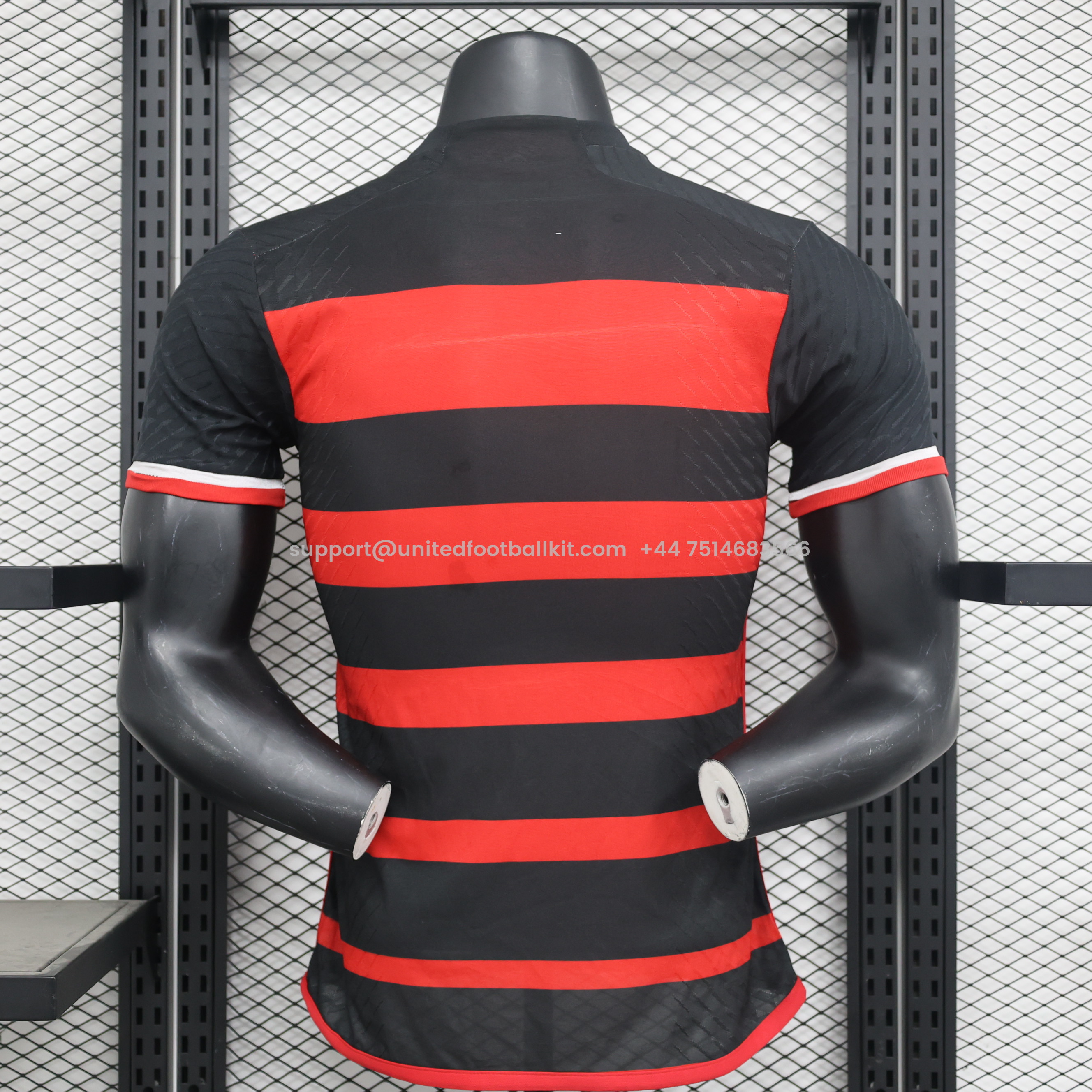 Unitedfootballkit.com | Flamengo 2024 Home Stadium Jersey - Player Version -Customize Name, Number and Patch | Worldwide Shipping