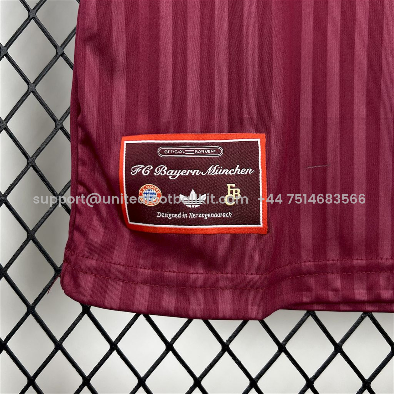 Unitedfootballkit.com | Bayern Munich 24-25 Red Terrace Icon Retro Style Kids Kit -Customize Name, Number and Patch | Worldwide Shipping