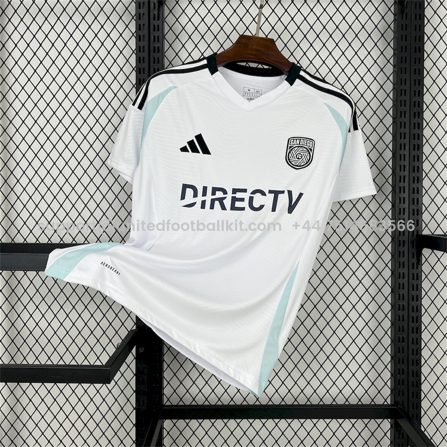 Unitedfootballkit.com | San Diego 2025 Away Jersey - Fans Version -Customize Name, Number and Patch | Worldwide Shipping