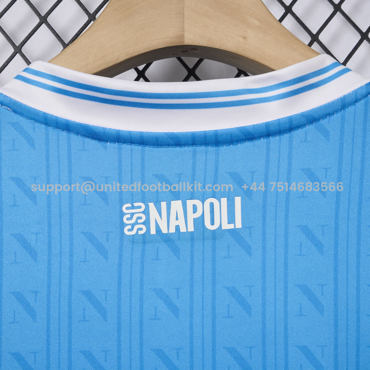 Unitedfootballkit.com | Napoli 25-26 Home Jersey - Fans Version -Customize Name, Number and Patch | Worldwide Shipping
