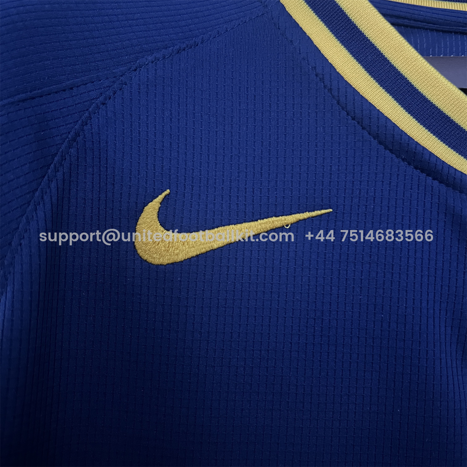 Unitedfootballkit.com | Retro Boca Juniors 2006-07 Home Jersey -Customize Name, Number and Patch | Worldwide Shipping