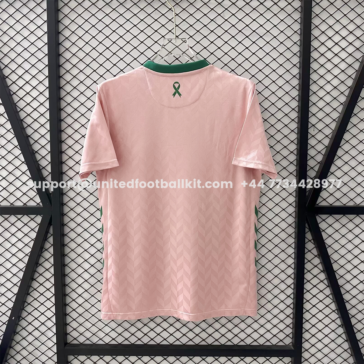 Unitedfootballkit.com | AS Saint-Etienne 25-26 October Pink Special Jersey - Fans Version -Customize Name, Number and Patch | Worldwide Shipping