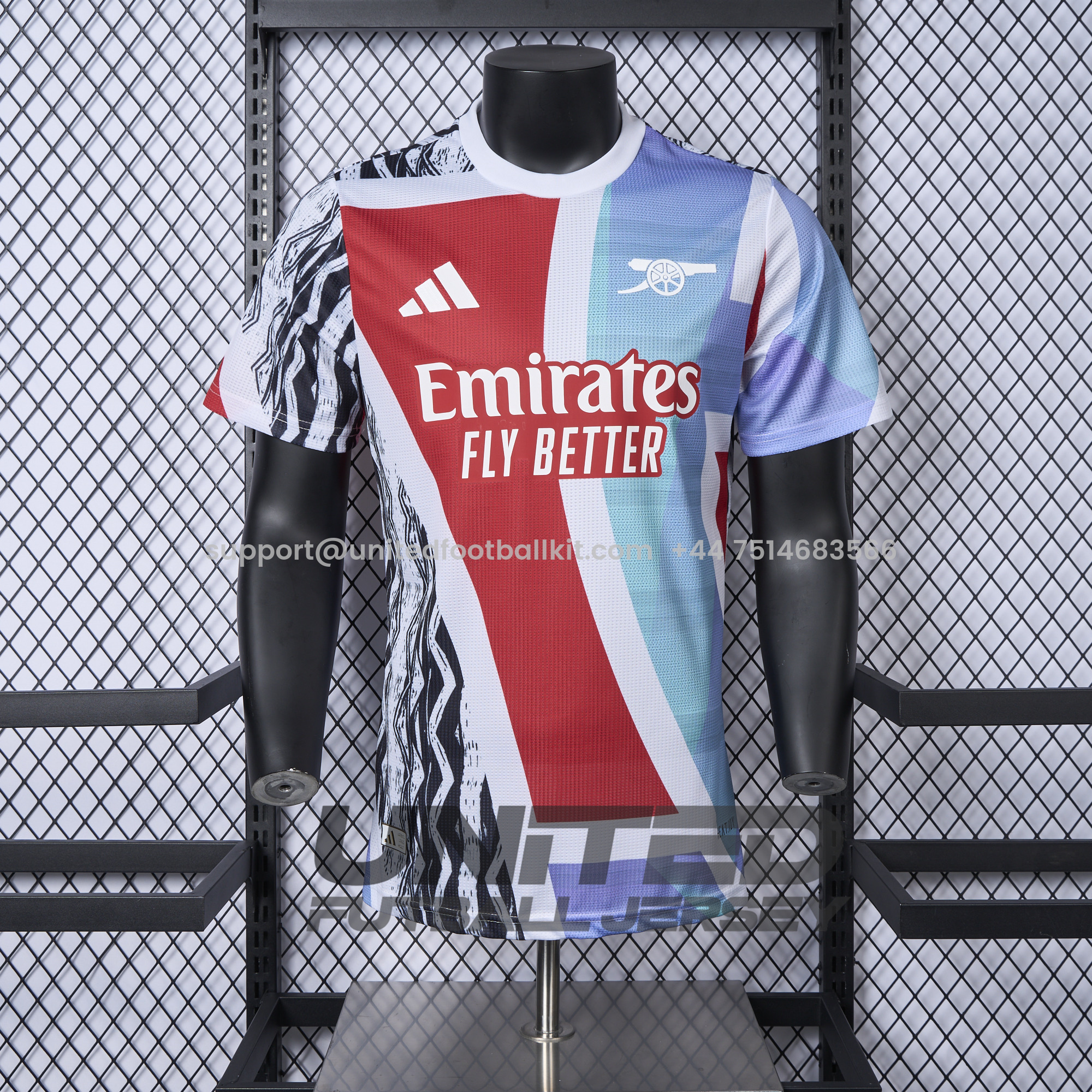 Unitedfootballkit.com | Arsenal 24-25 Three Joint Special Edition Jersey - Player Version -Customize Name, Number and Patch | Worldwide Shipping