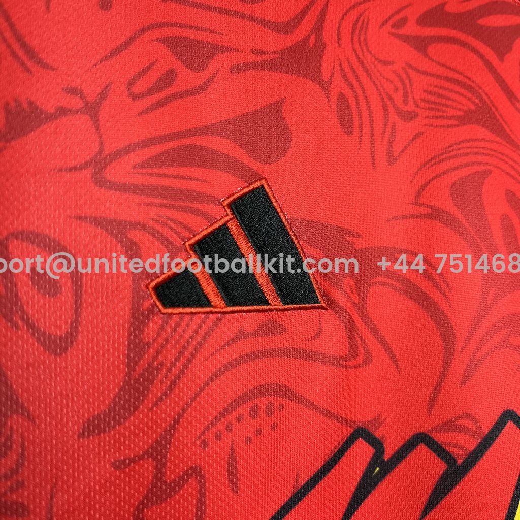 Unitedfootballkit.com | INT M.A.M 24-25 Red Leaves Special Edition Jersey - Fans Version -Customize Name, Number and Patch | Worldwide Shipping