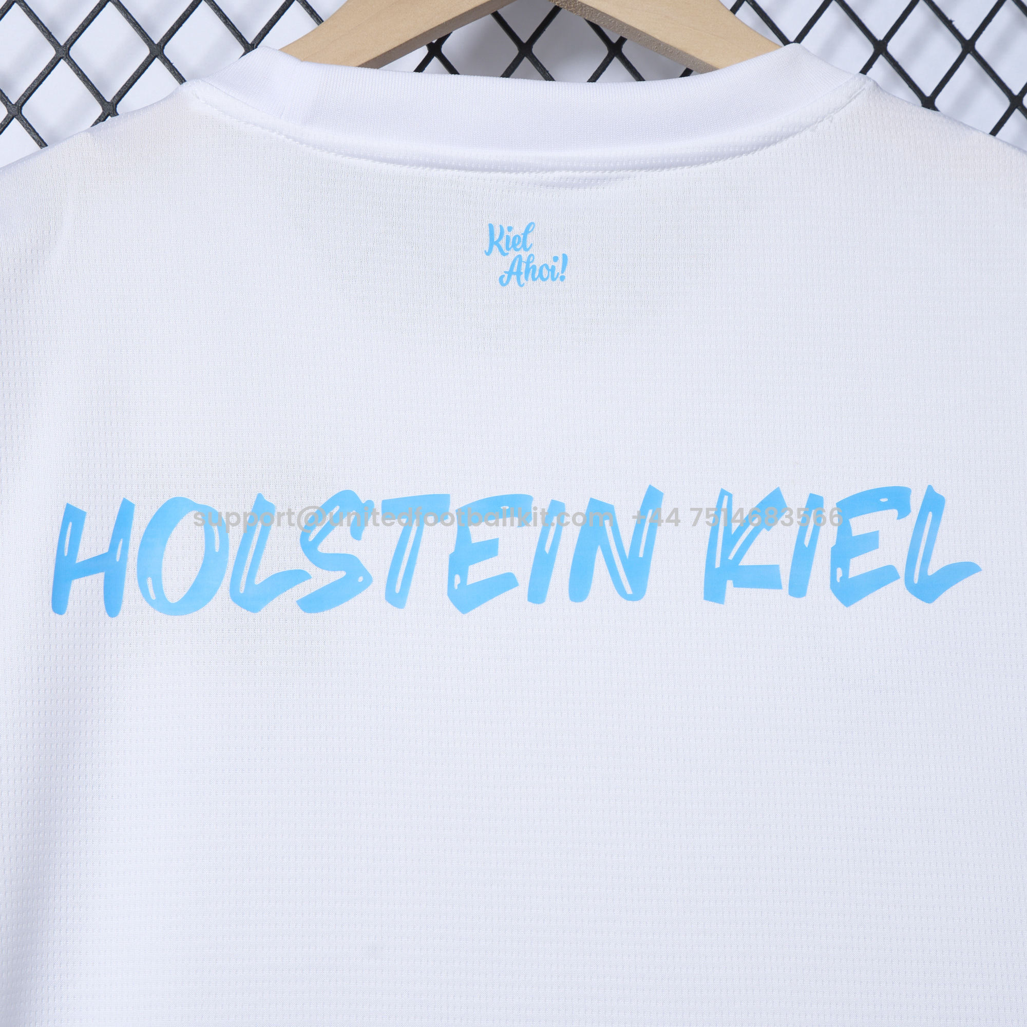 Unitedfootballkit.com | Holstein Kiel 24-25 Away Jersey - Fans Version -Customize Name, Number and Patch | Worldwide Shipping