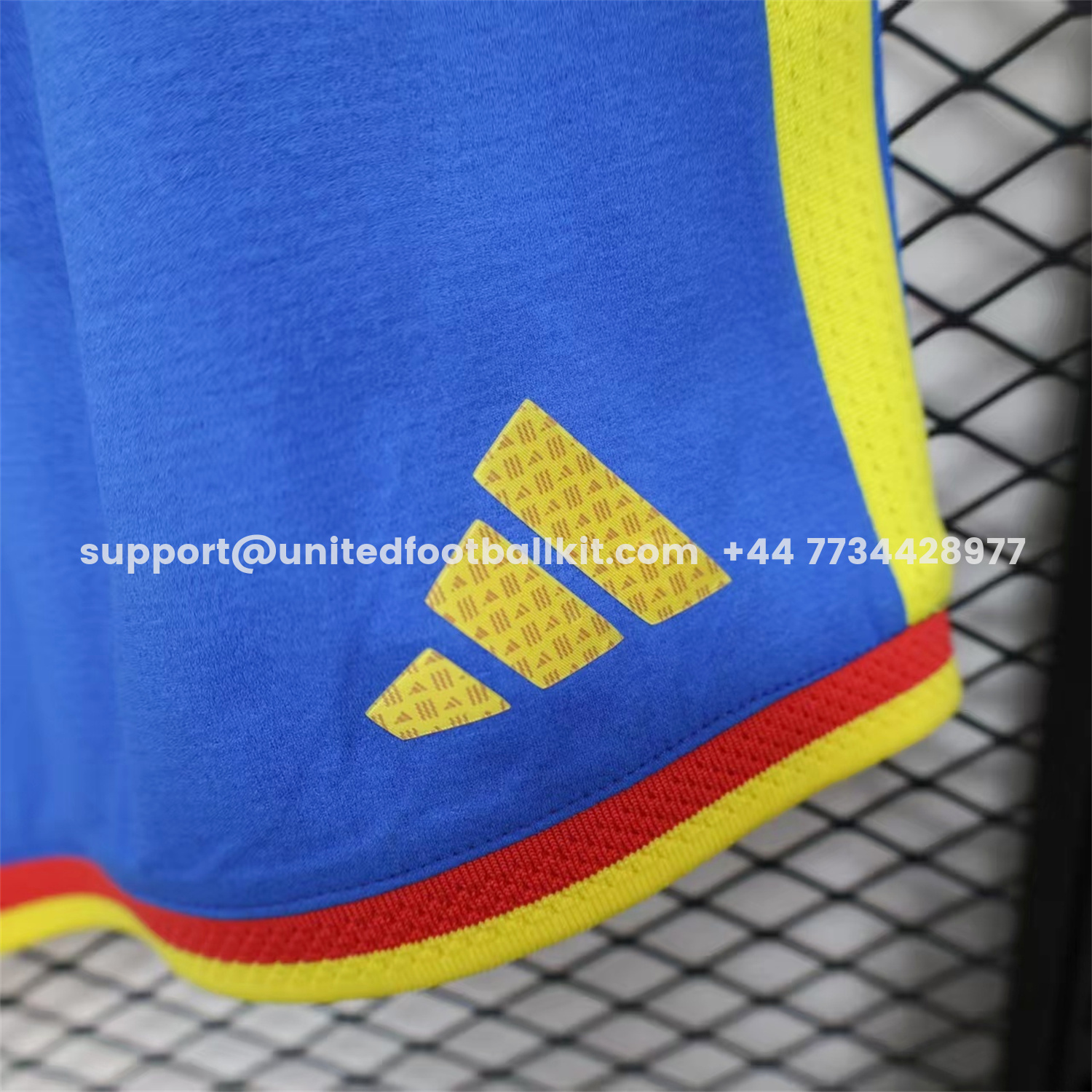 Unitedfootballkit.com | Colombia 2026 Blue Shorts - Player Version -Customize Name, Number and Patch | Worldwide Shipping