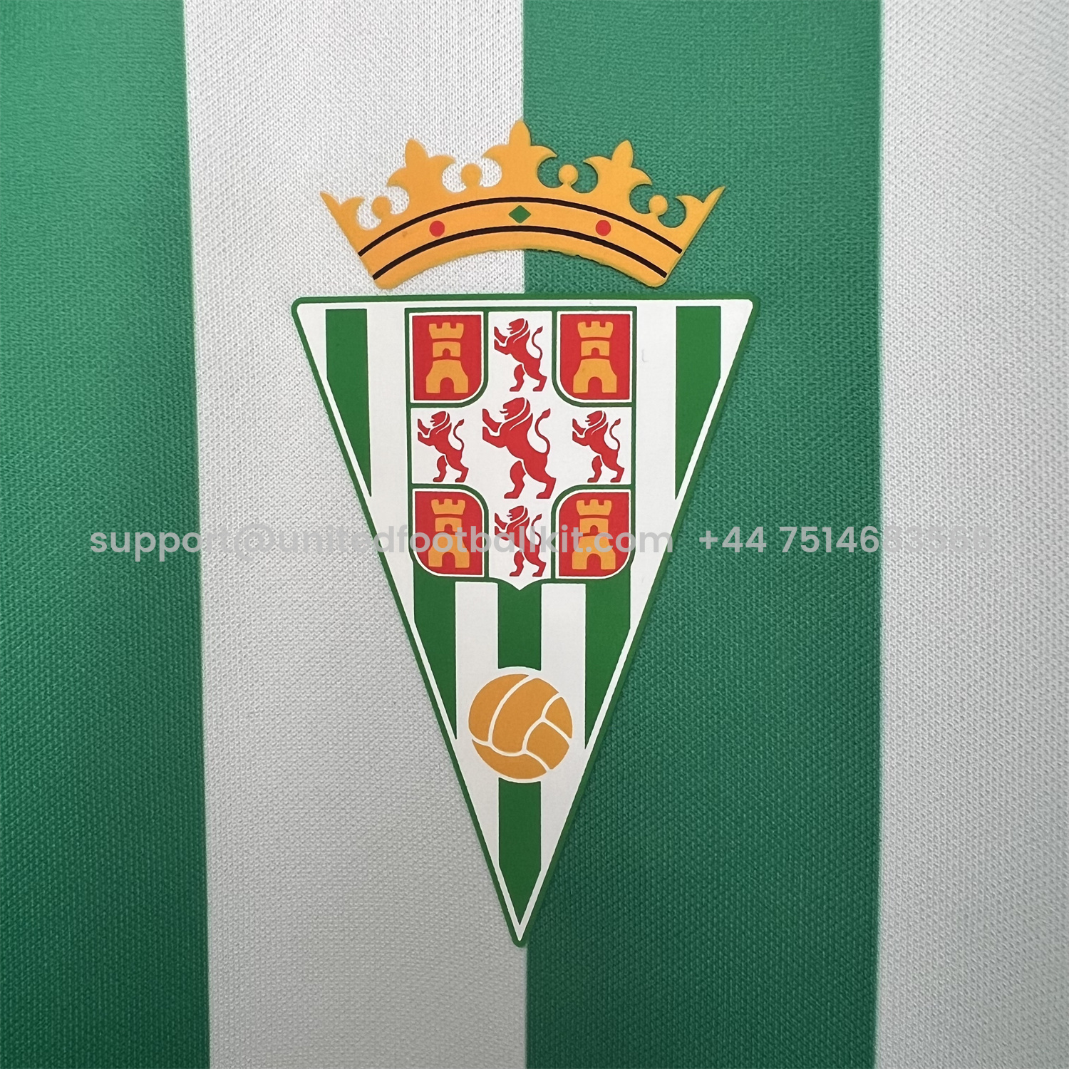 Unitedfootballkit.com | Cordoba 25-26 Home Jersey - Fans Version -Customize Name, Number and Patch | Worldwide Shipping