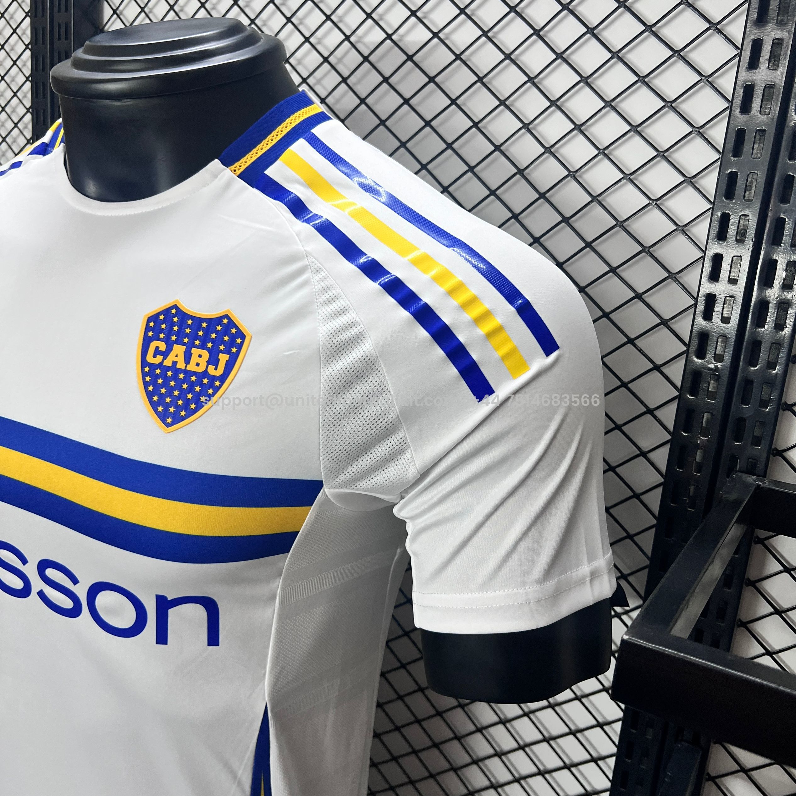 Unitedfootballkit.com | Boca Juniors 24-25 Away Jersey - Player Version -Customize Name, Number and Patch | Worldwide Shipping