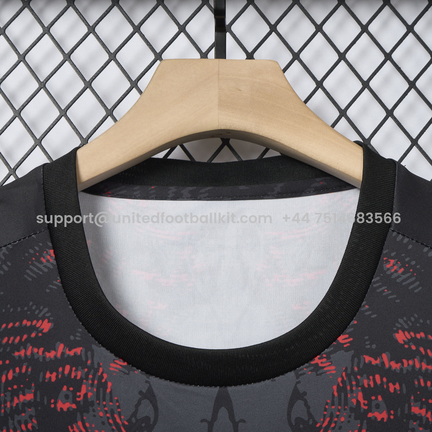 Unitedfootballkit.com | Paris Saint-Germain PSG 25-26 Champions League Commemorative Edition Black Red Eiffel Tower T-shirts -Customize Name, Number and Patch | Worldwide Shipping