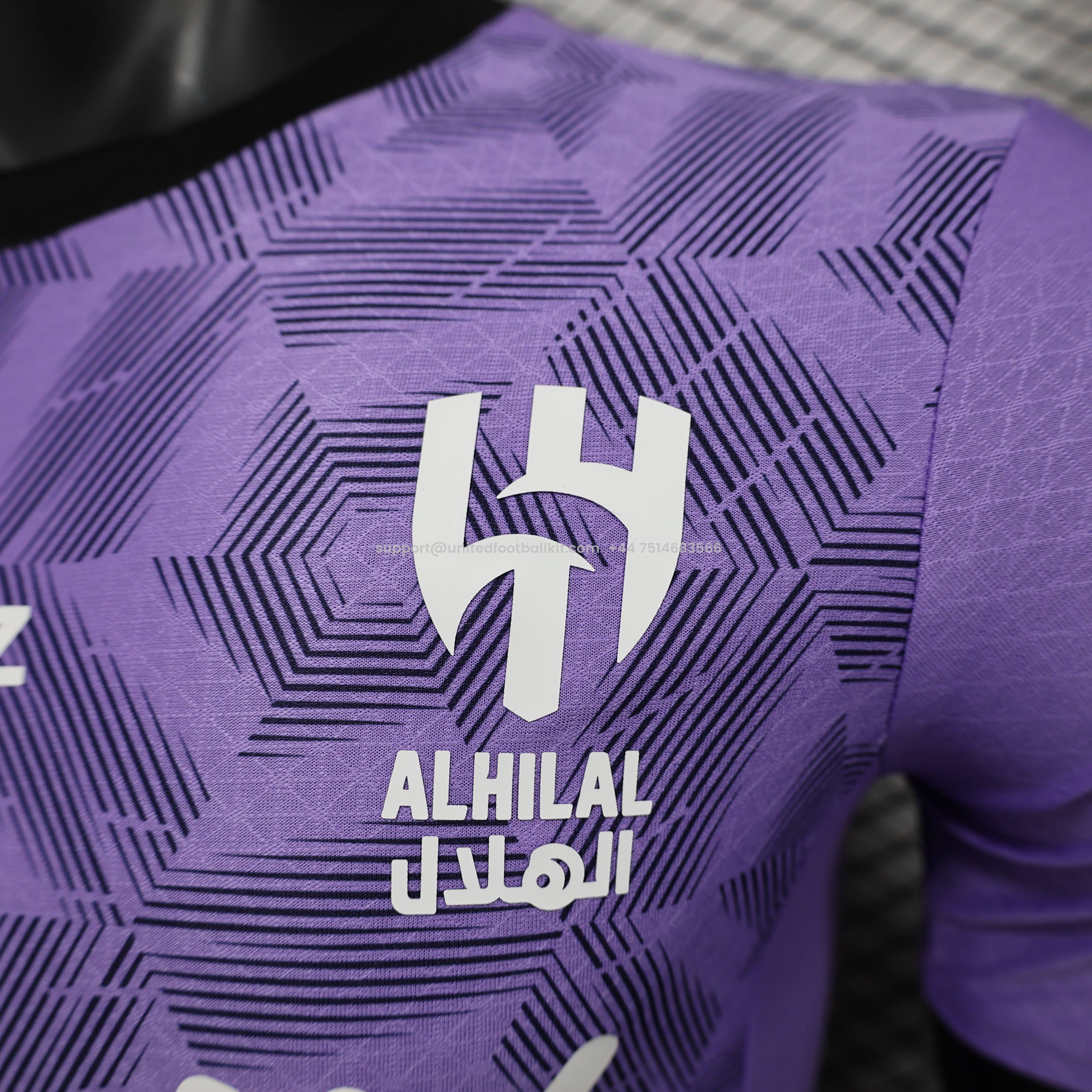 Unitedfootballkit.com | Al Hilal Riyadh Crescent 24-25 Third Jersey With Chest Advertisement - Player Version -Customize Name, Number and Patch | Worldwide Shipping
