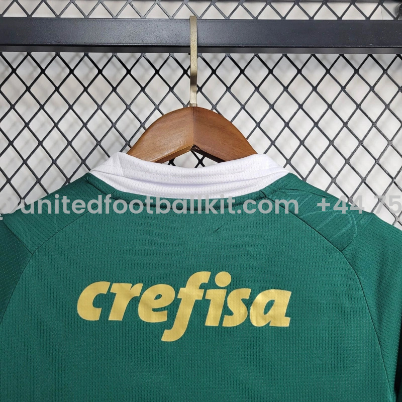 Unitedfootballkit.com | Palmeiras 2024 Home Stadium Kids Kit -Customize Name, Number and Patch | Worldwide Shipping