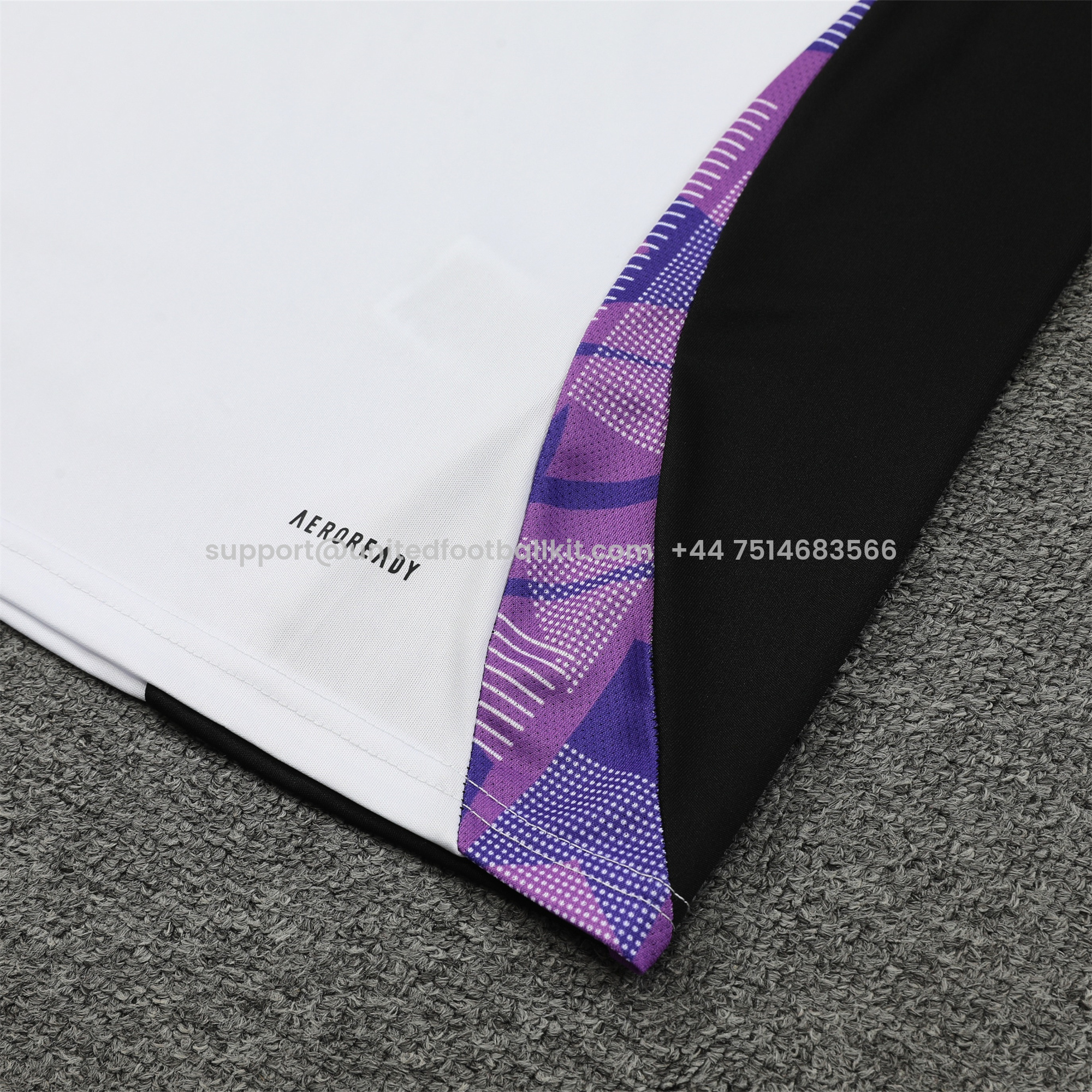 Unitedfootballkit.com | Germany 24-25 Training Vest Suit - White -Customize Name, Number and Patch | Worldwide Shipping