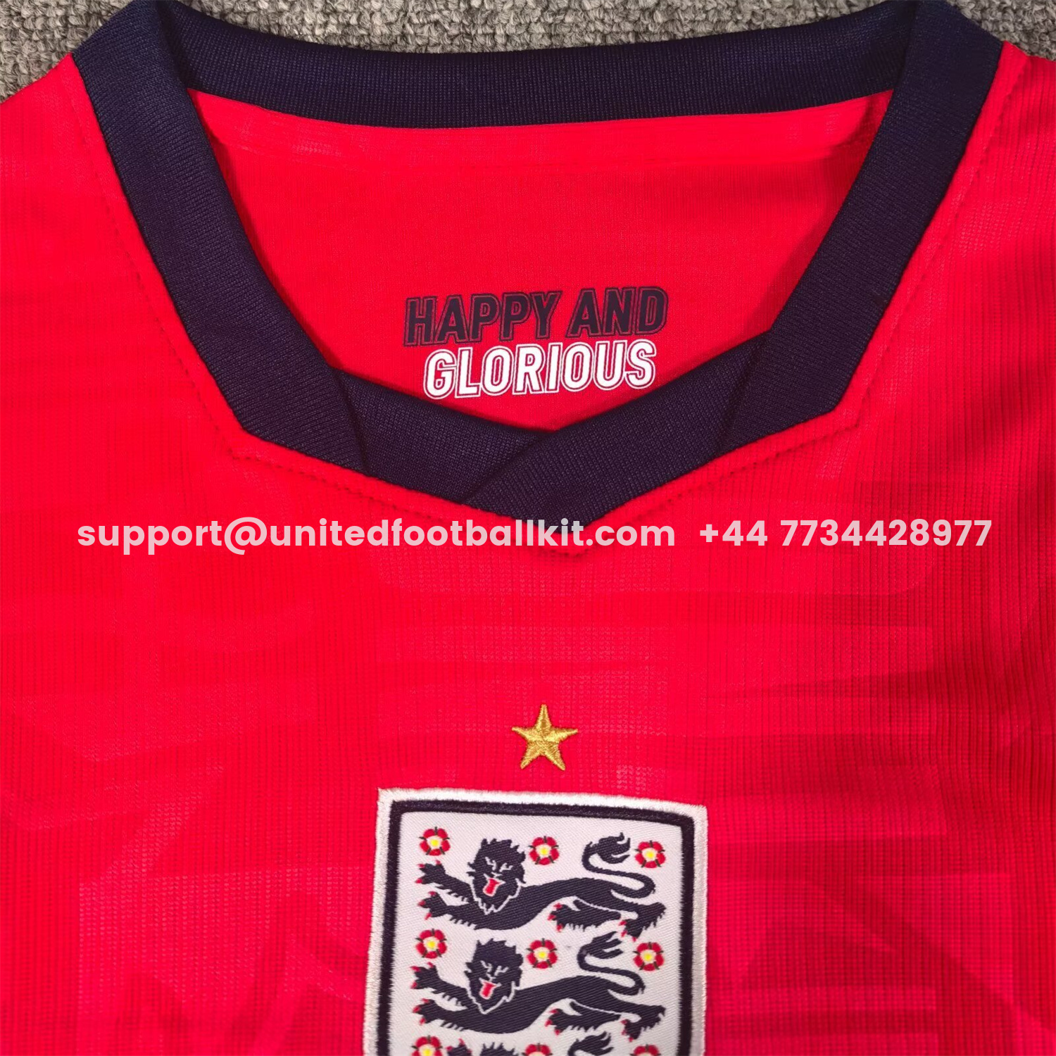 Unitedfootballkit.com | England 2026 Away Kids Kit -Customize Name, Number and Patch | Worldwide Shipping
