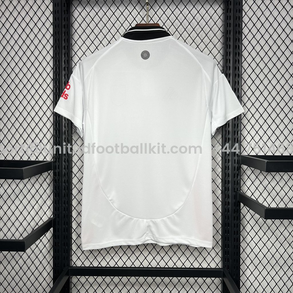 Unitedfootballkit.com | Fulham 24-25 Home Stadium Jersey - Fans Version -Customize Name, Number and Patch | Worldwide Shipping