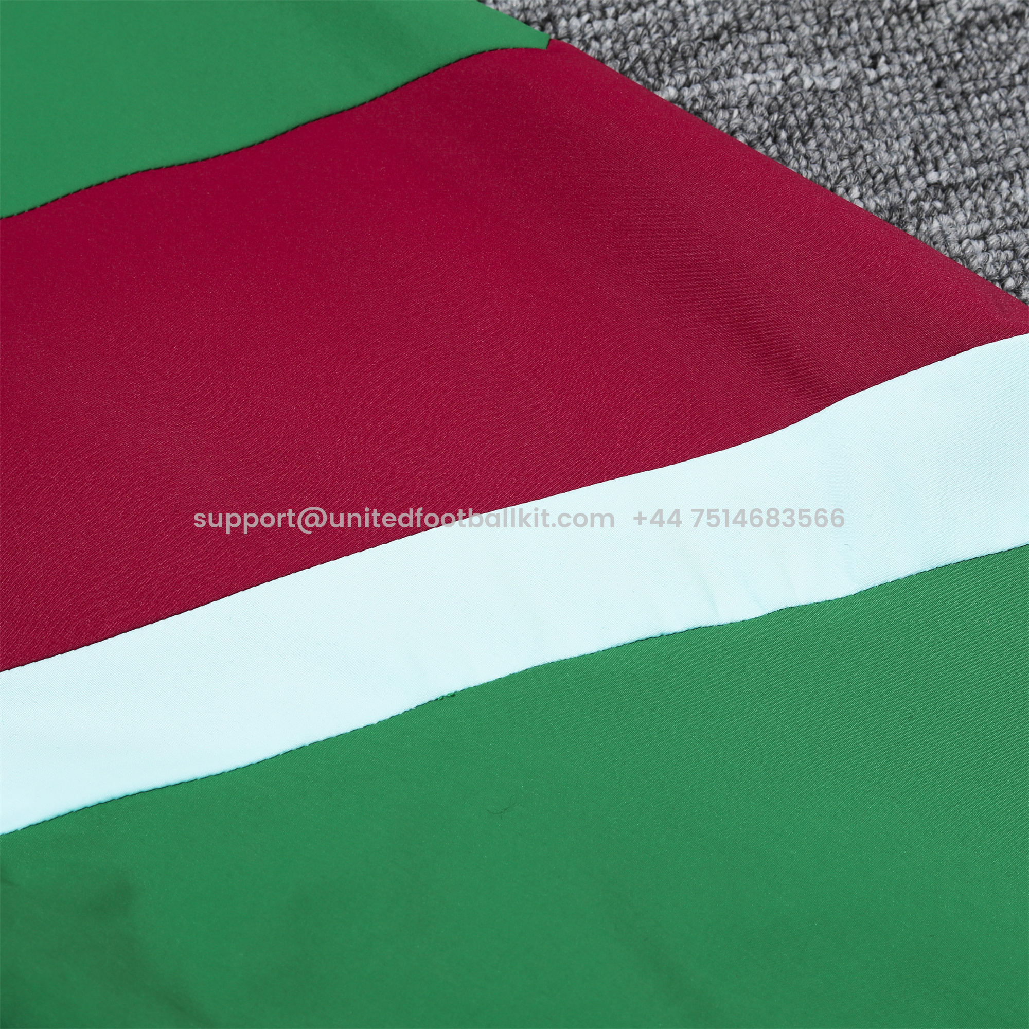 Unitedfootballkit.com | Portugal 2024 National Team Anthem Green Hooded Windbreaker - Player Version -Customize Name, Number and Patch | Worldwide Shipping