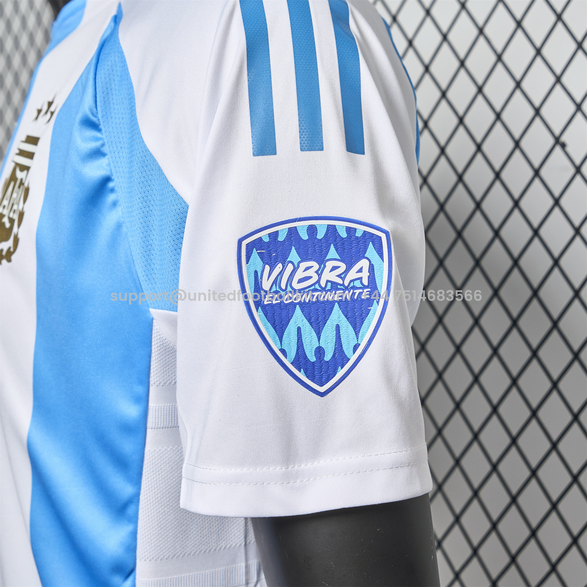 Unitedfootballkit.com | Argentina 2024 Home Stadium Jersey - Player Version -Customize Name, Number and Patch | Worldwide Shipping