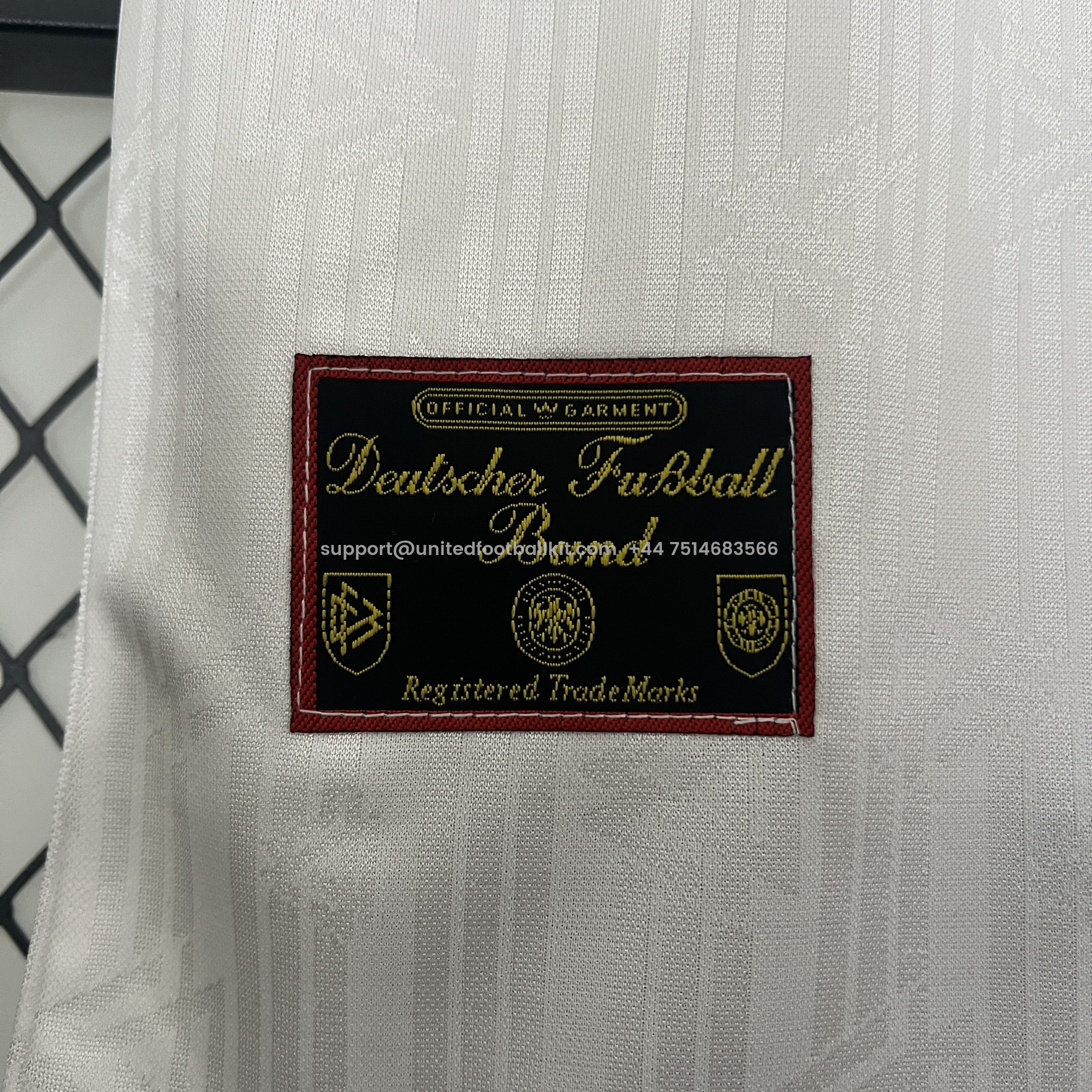 Unitedfootballkit.com | Retro Germany 1996 Home Stadium Kids Kit -Customize Name, Number and Patch | Worldwide Shipping