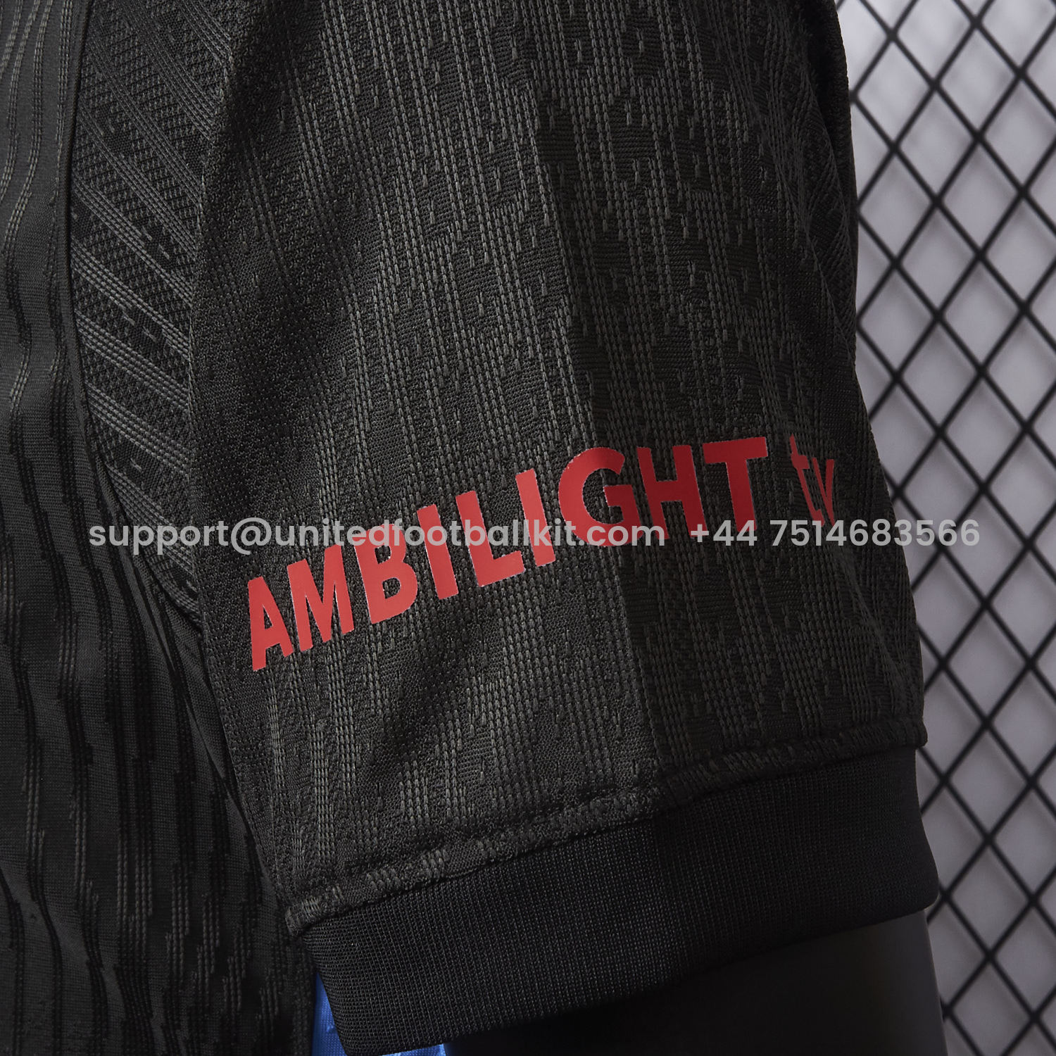 Unitedfootballkit.com | 【New】Barcelona x Travis Scott 24-25 Away Pure Black Jersey - Player Version -Customize Name, Number and Patch | Worldwide Shipping