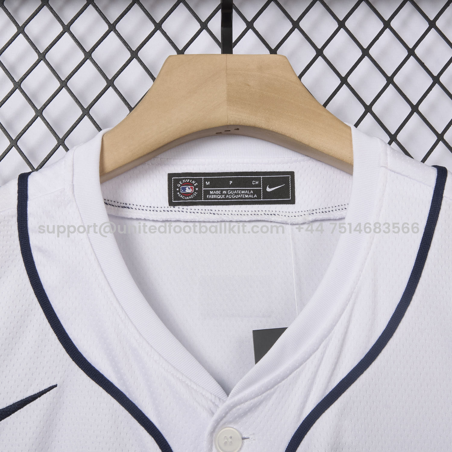 Unitedfootballkit.com | Paris Saint-Germain PSG 25-26 White Limited Baseball Jersey -Customize Name, Number and Patch | Worldwide Shipping