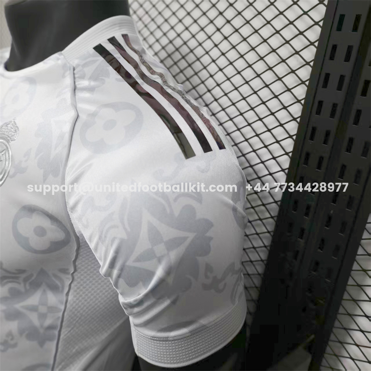 Unitedfootballkit.com | Real Madrid 25-26 Platinum Edition Special Jersey - Player Version -Customize Name, Number and Patch | Worldwide Shipping
