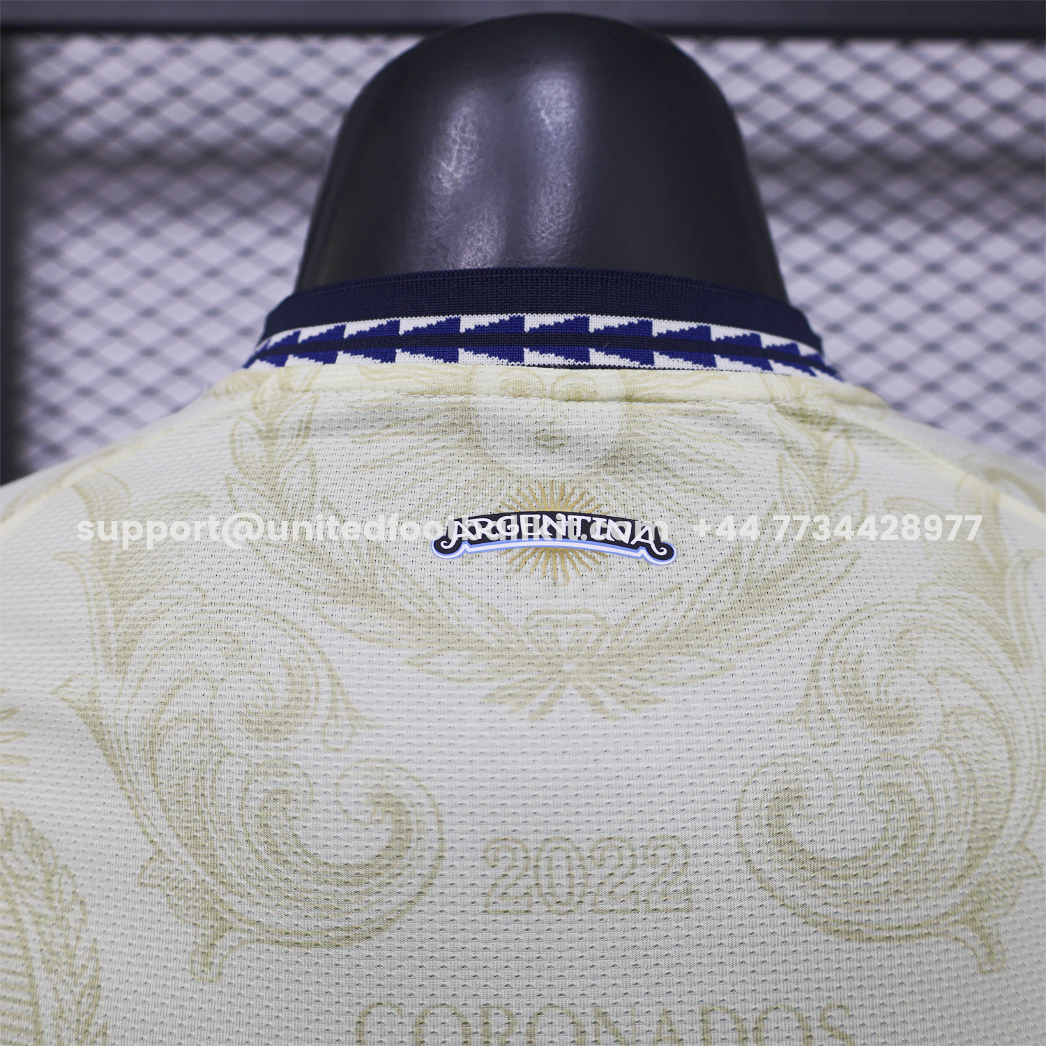 Unitedfootballkit.com | Argentina 2026 Sol de Mayo Yellow Special Jersey - Player Version -Customize Name, Number and Patch | Worldwide Shipping