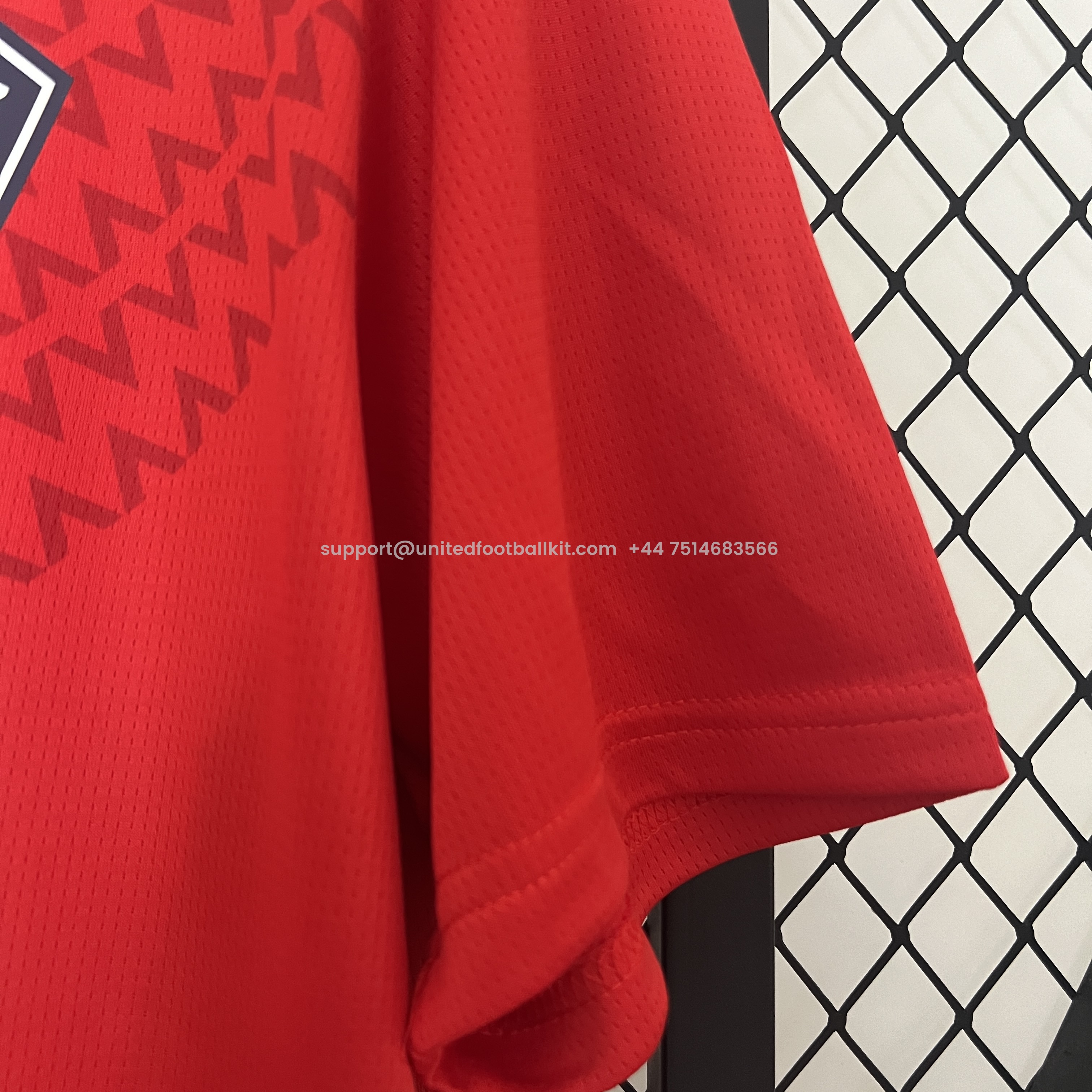 Unitedfootballkit.com | Lille 24-25 Home Stadium Jersey - Fans Version -Customize Name, Number and Patch | Worldwide Shipping