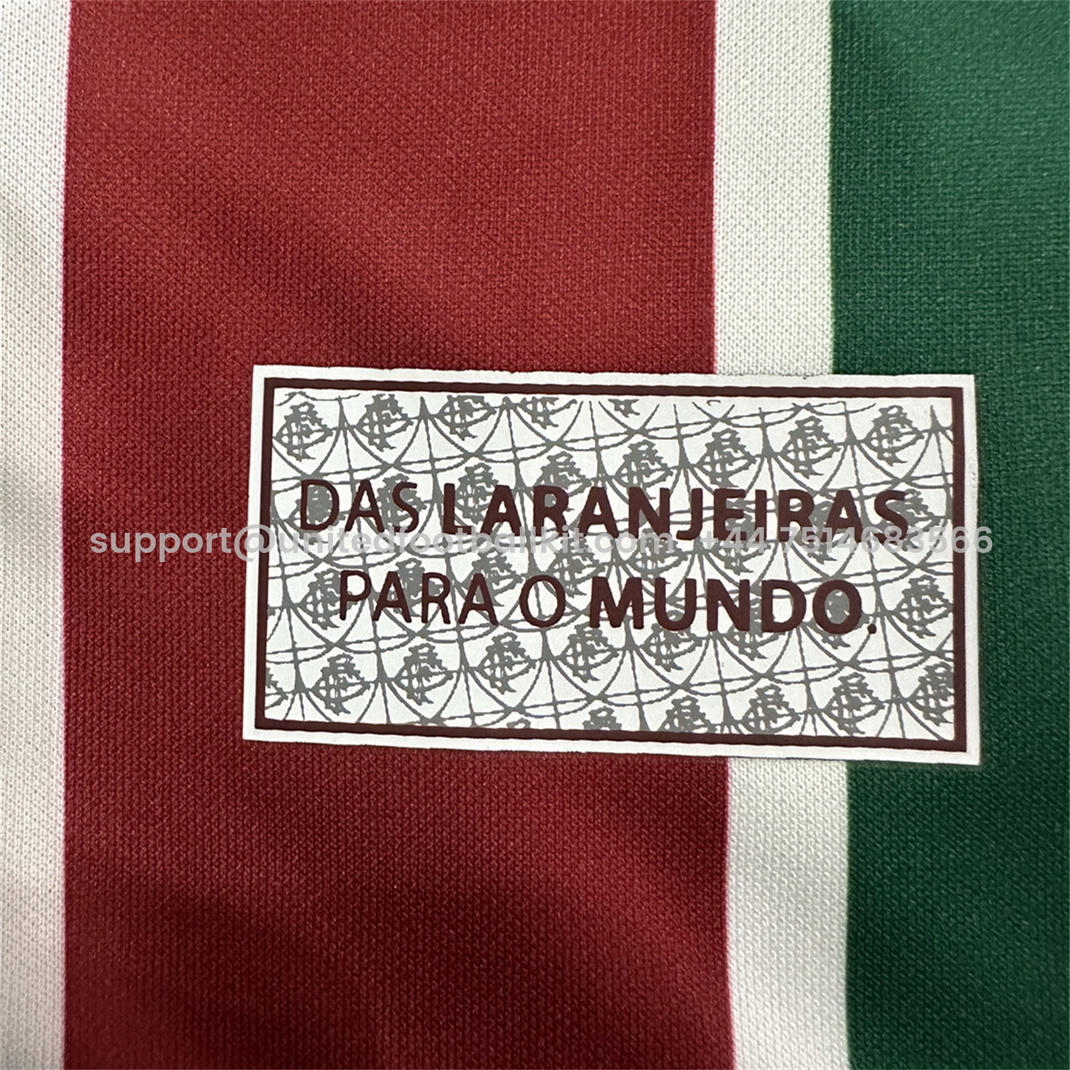 Unitedfootballkit.com | Fluminense 25-26 Home Jersey - Fans Version -Customize Name, Number and Patch | Worldwide Shipping