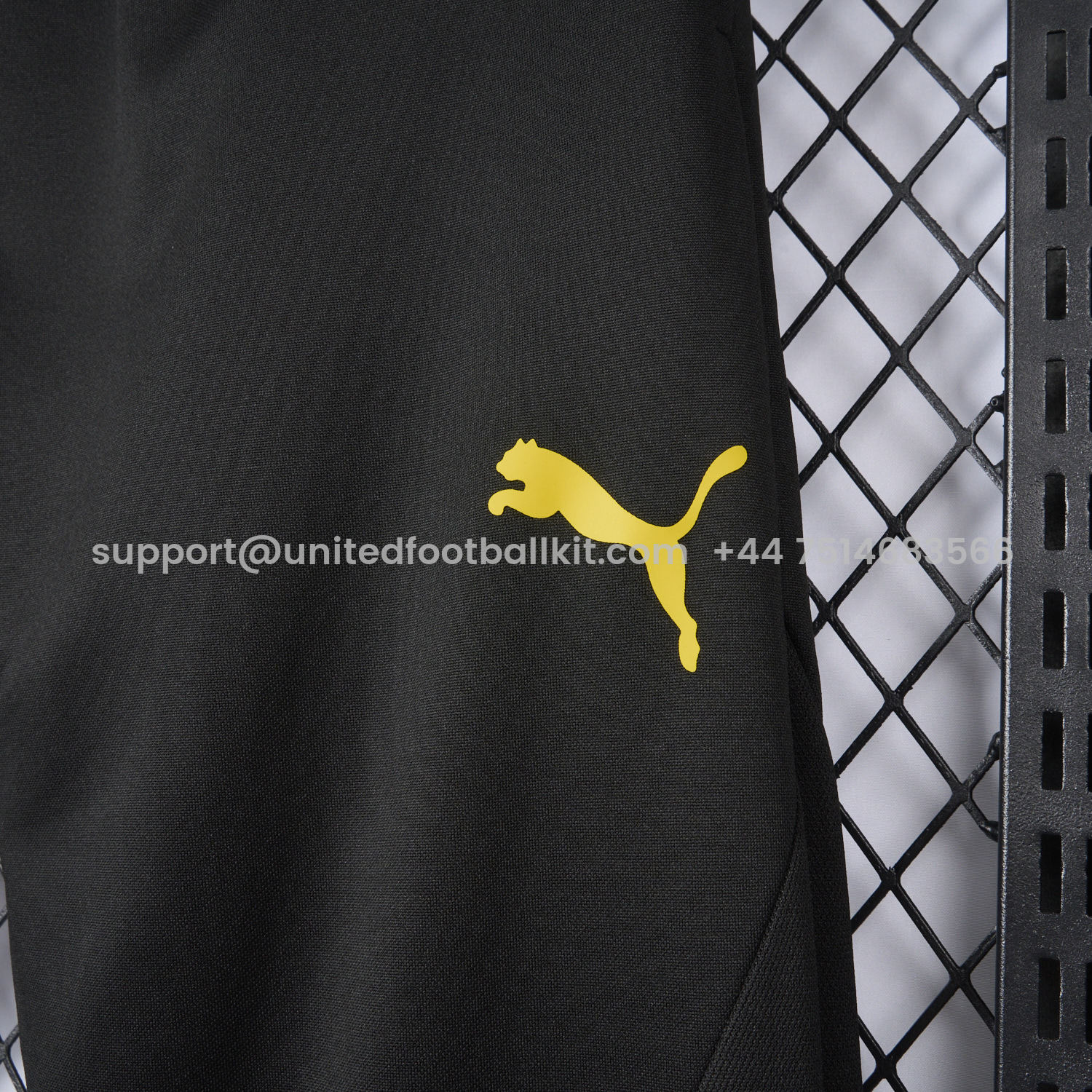 Unitedfootballkit.com | Dortmund 24-25 Black Training Pants - Player Version -Customize Name, Number and Patch | Worldwide Shipping