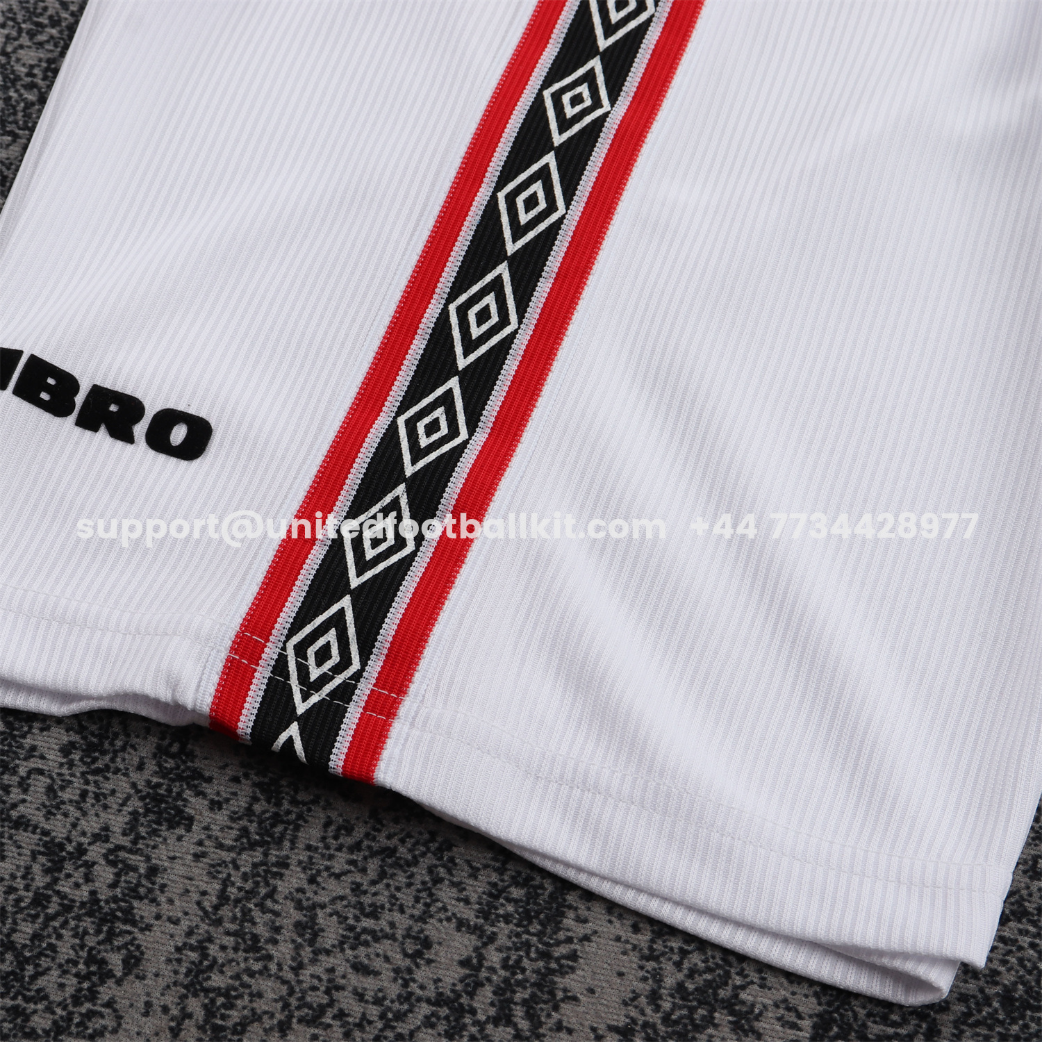 Unitedfootballkit.com | Retro Manchester United 1998-99 Home Long Sleeves Kids Kit -Customize Name, Number and Patch | Worldwide Shipping