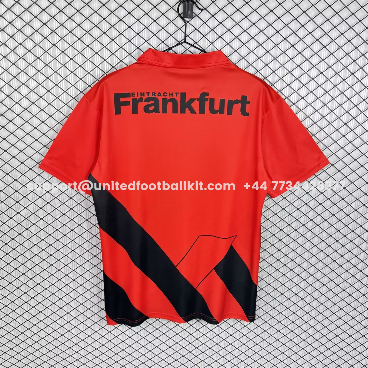 Unitedfootballkit.com | Retro Frankfurt 1993-95 Home Jersey -Customize Name, Number and Patch | Worldwide Shipping