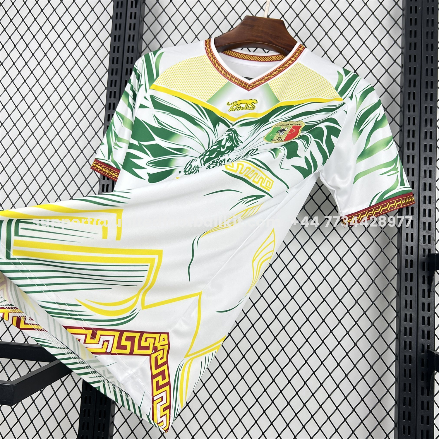 Unitedfootballkit.com | Mali 2026 Eagle White Jersey - Fans Version -Customize Name, Number and Patch | Worldwide Shipping