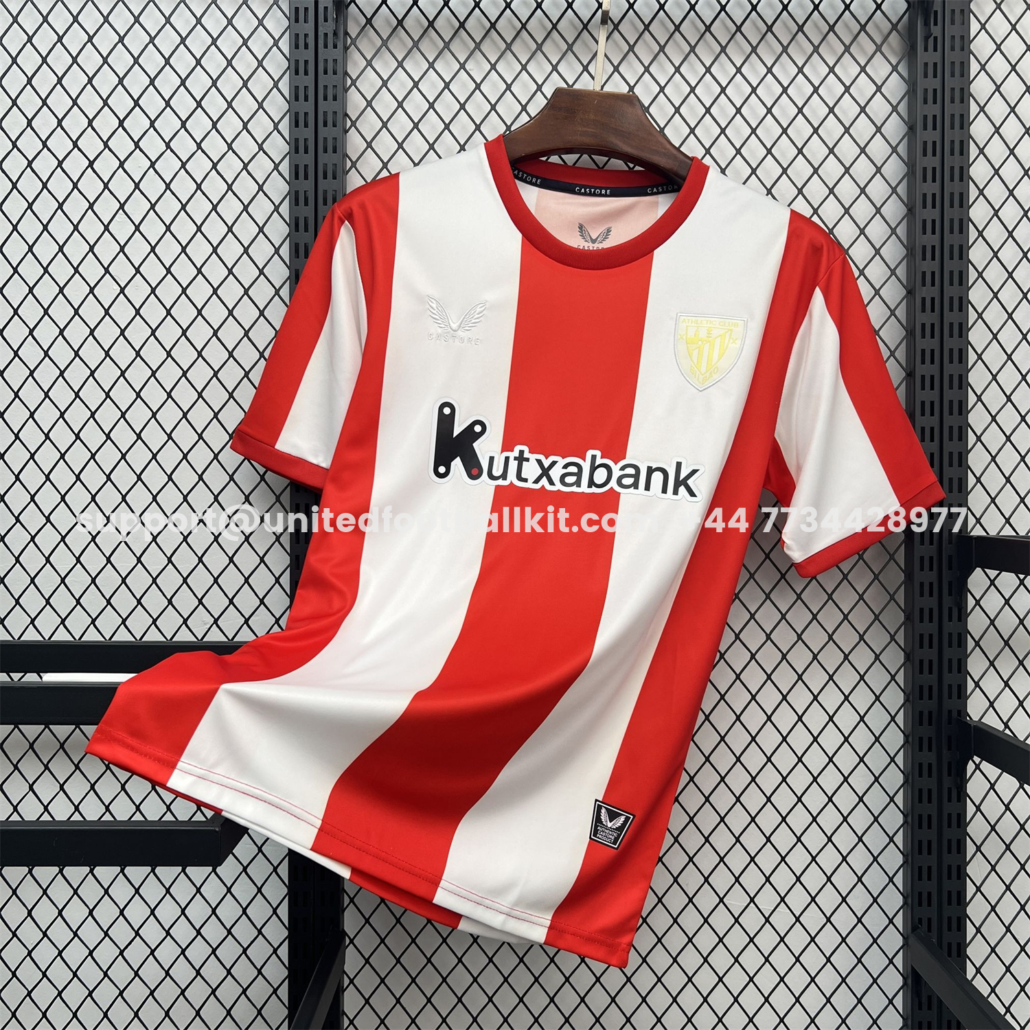 Unitedfootballkit.com | Athletic Bilbao 25-26 Retro Style Jersey - Fans Version -Customize Name, Number and Patch | Worldwide Shipping